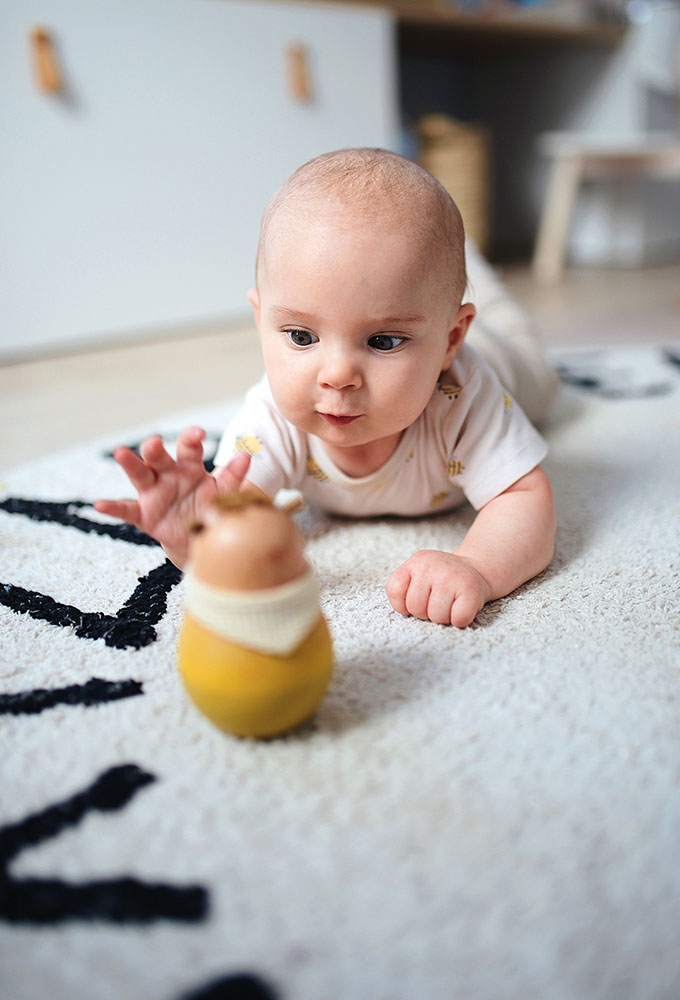 Baby Stehauffigur „Seaside“ für Kinder, Person, Photographie, Portrait, Finger, Baby, Person, Photographie, Portrait, Finger, Baby