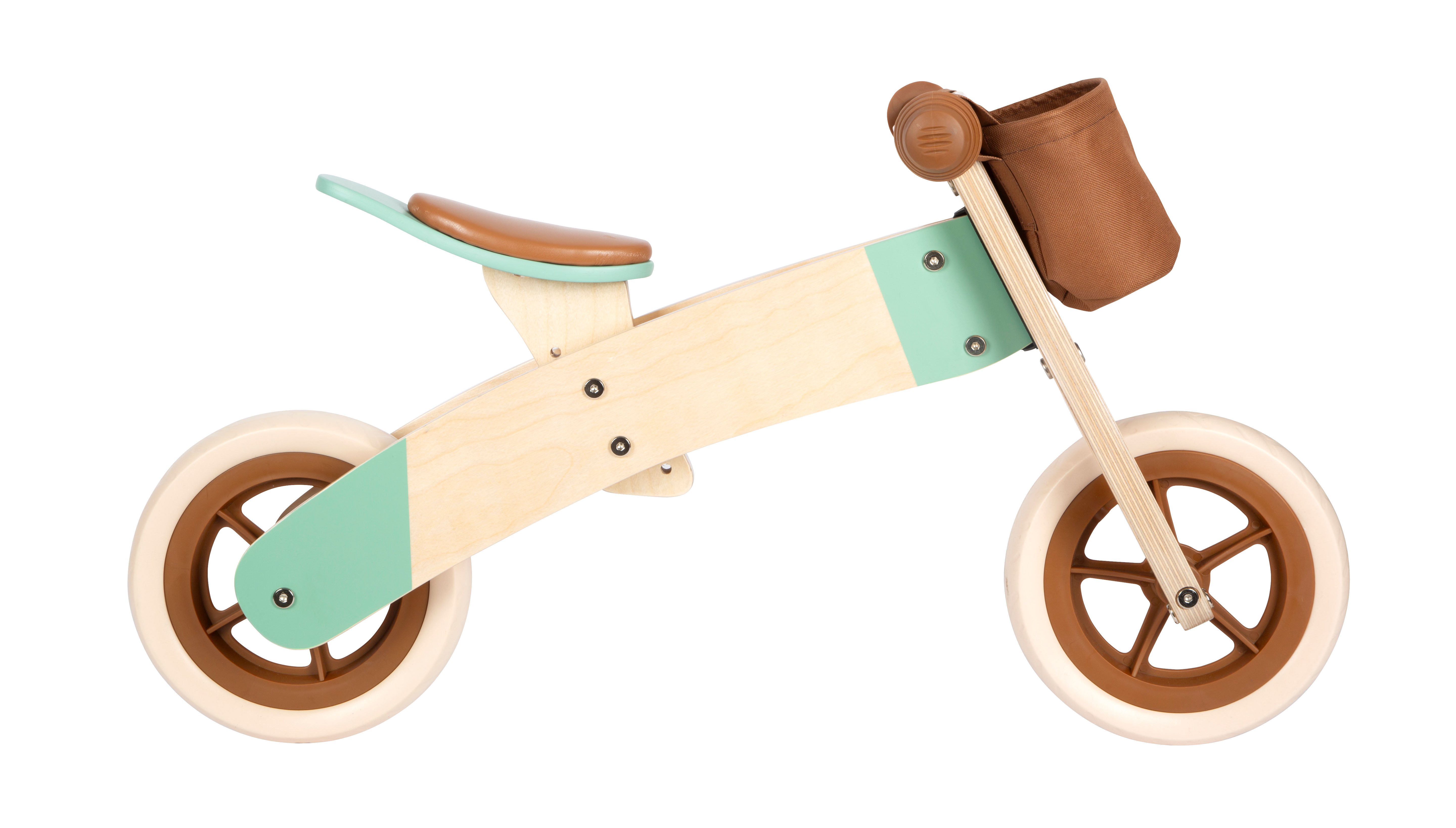 Laufrad mit verstellbarem Sattel