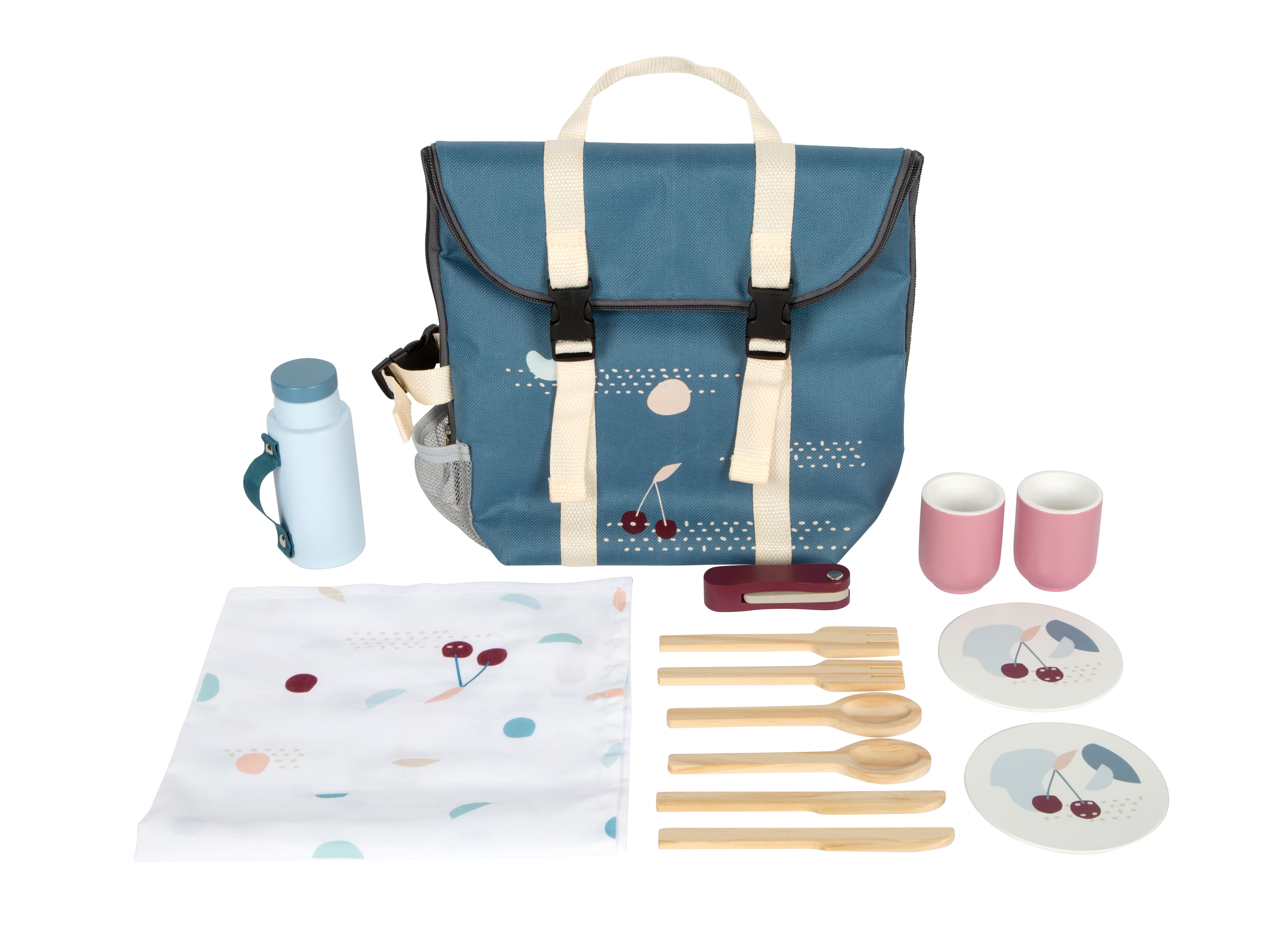Rucksack mit Spiel-Zubehör für Picknick