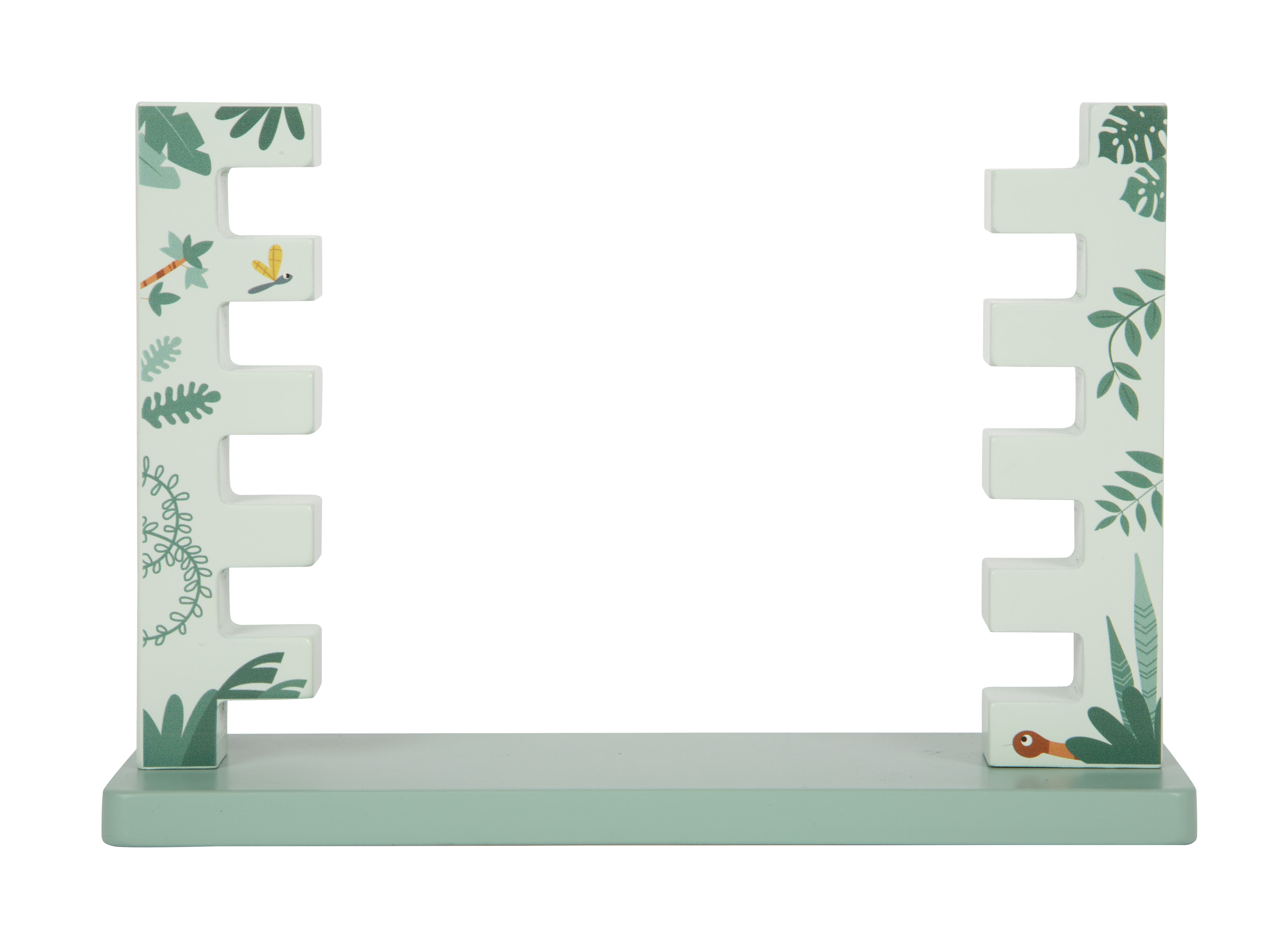 Leere Wackelmauer ohne Steine