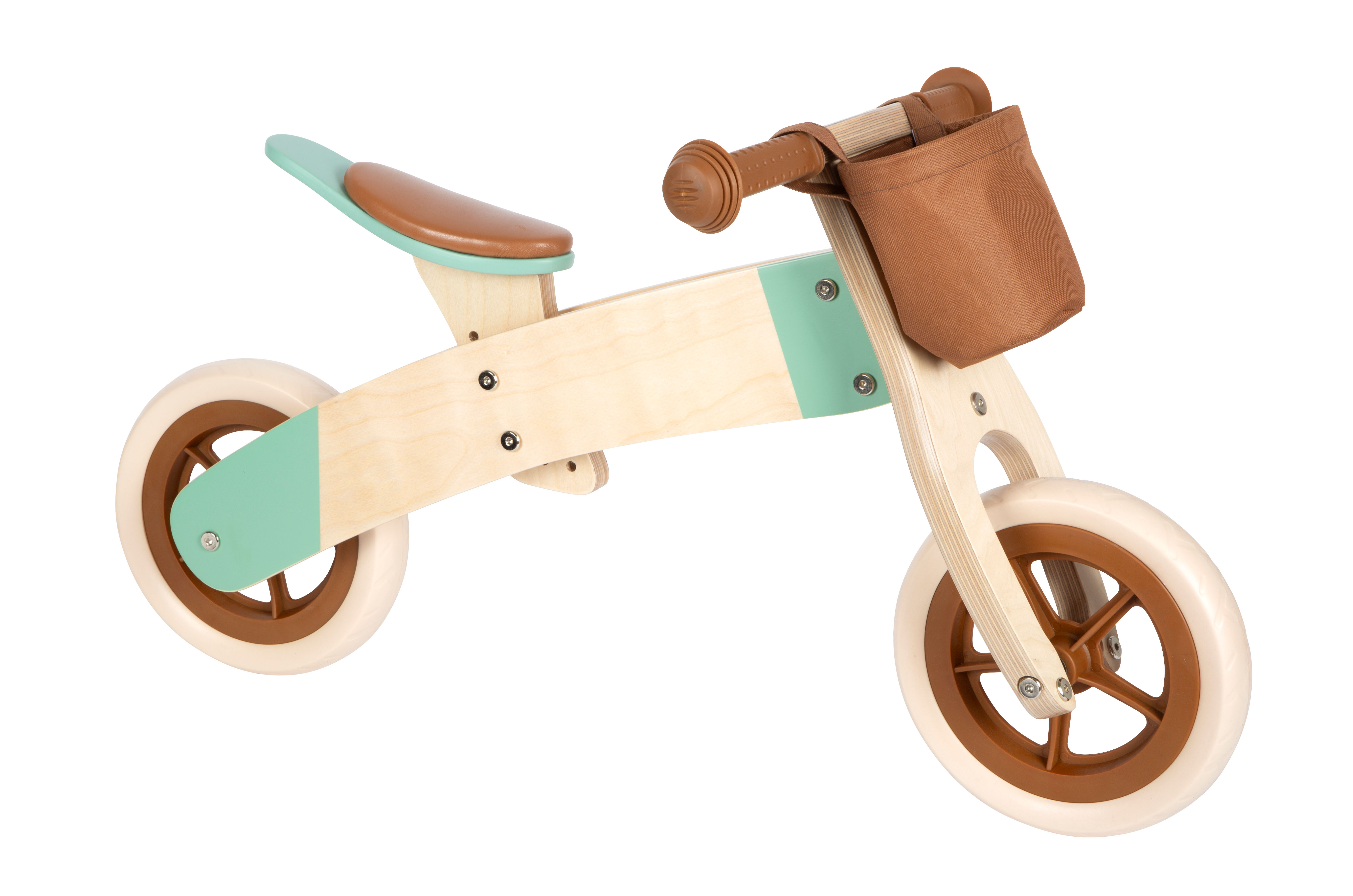 Modernes Kinder-Laufrad aus Holz