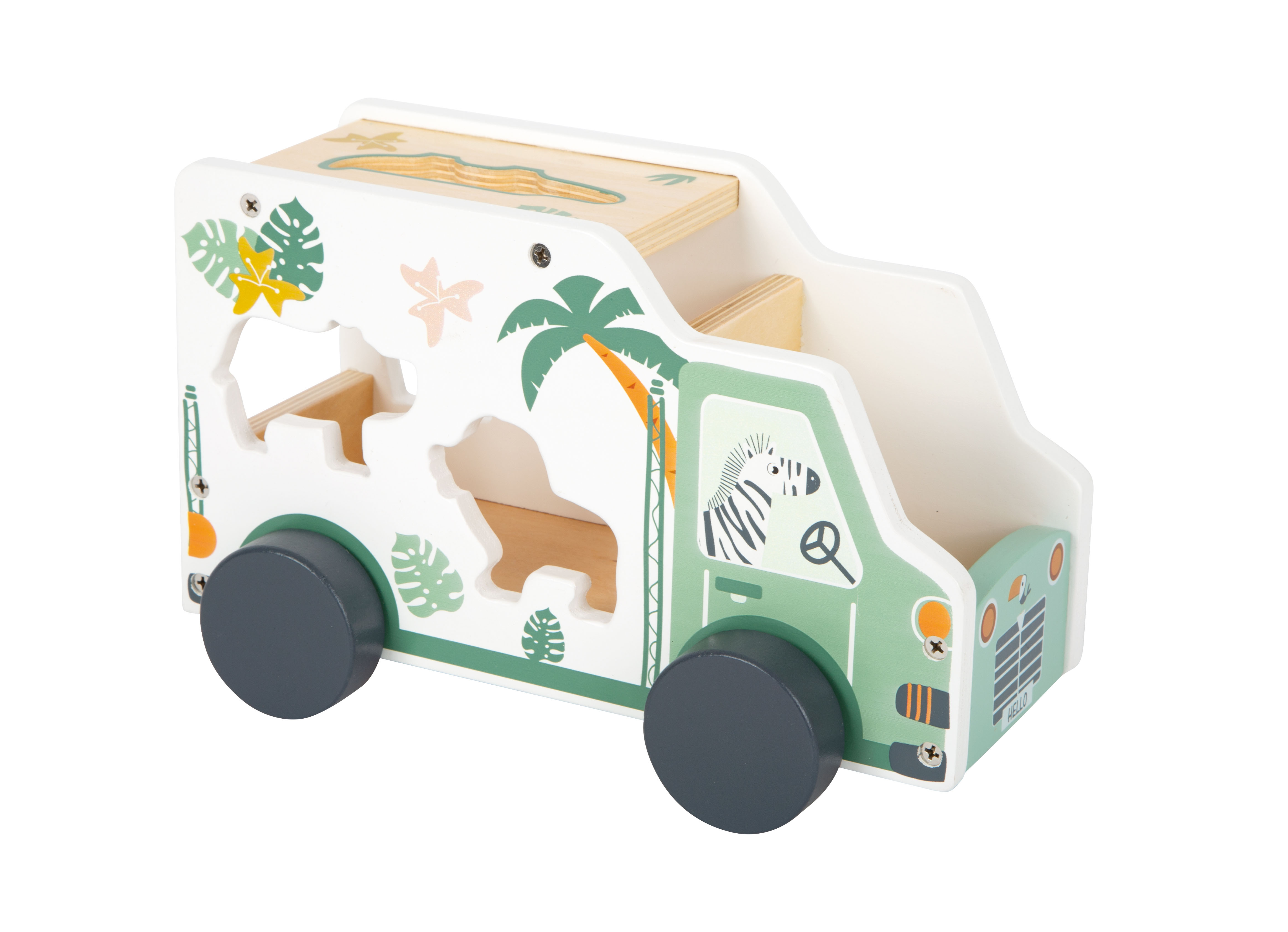 Steckspiel Spielauto „Safari“ für Kinder