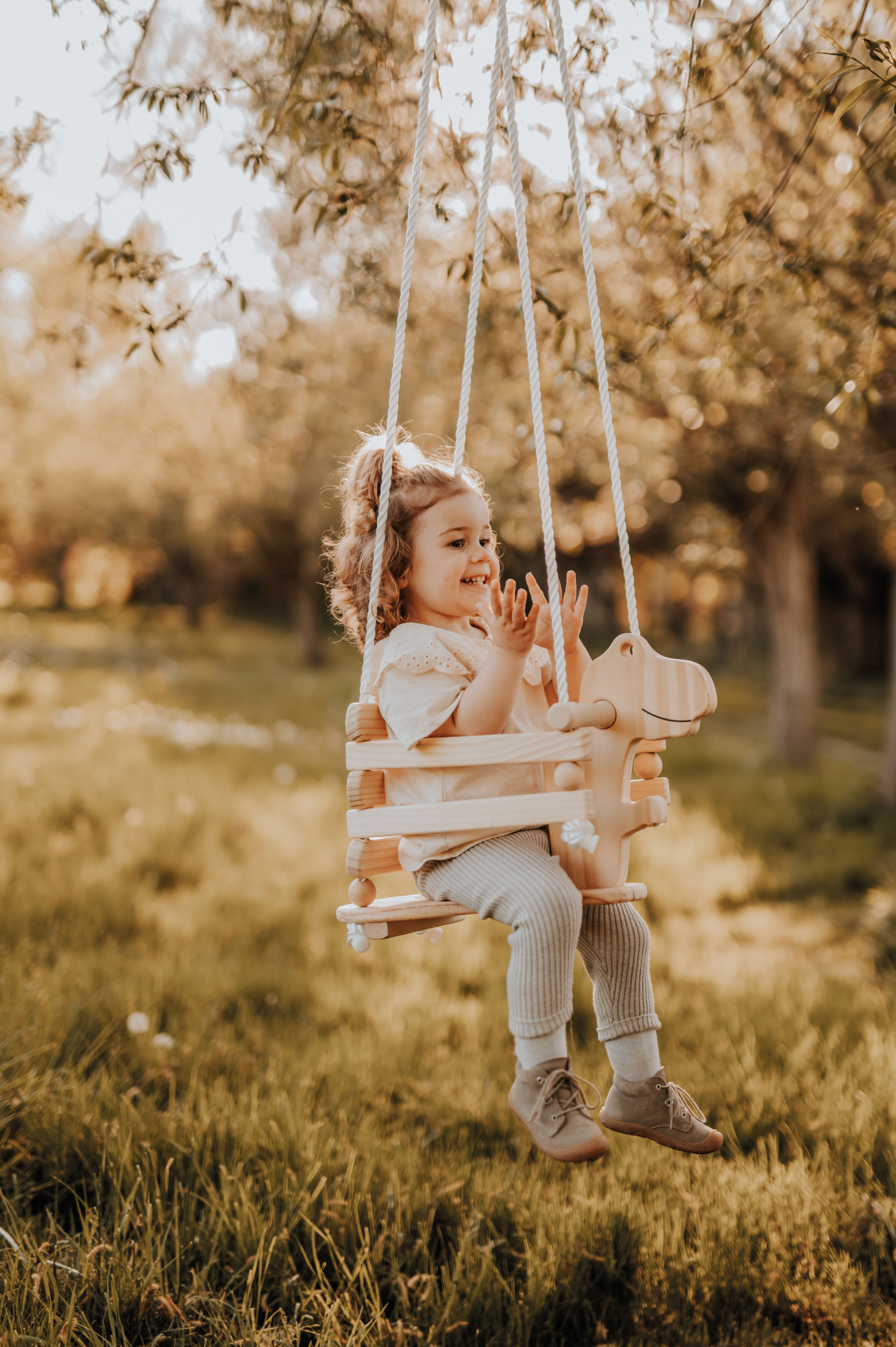 Kleinkindschaukel Dino für Kinder