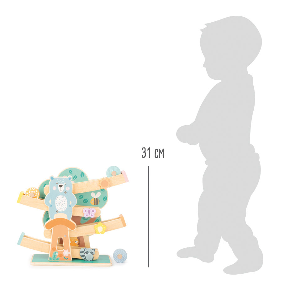 Kugelbahn Pastell für Kinder