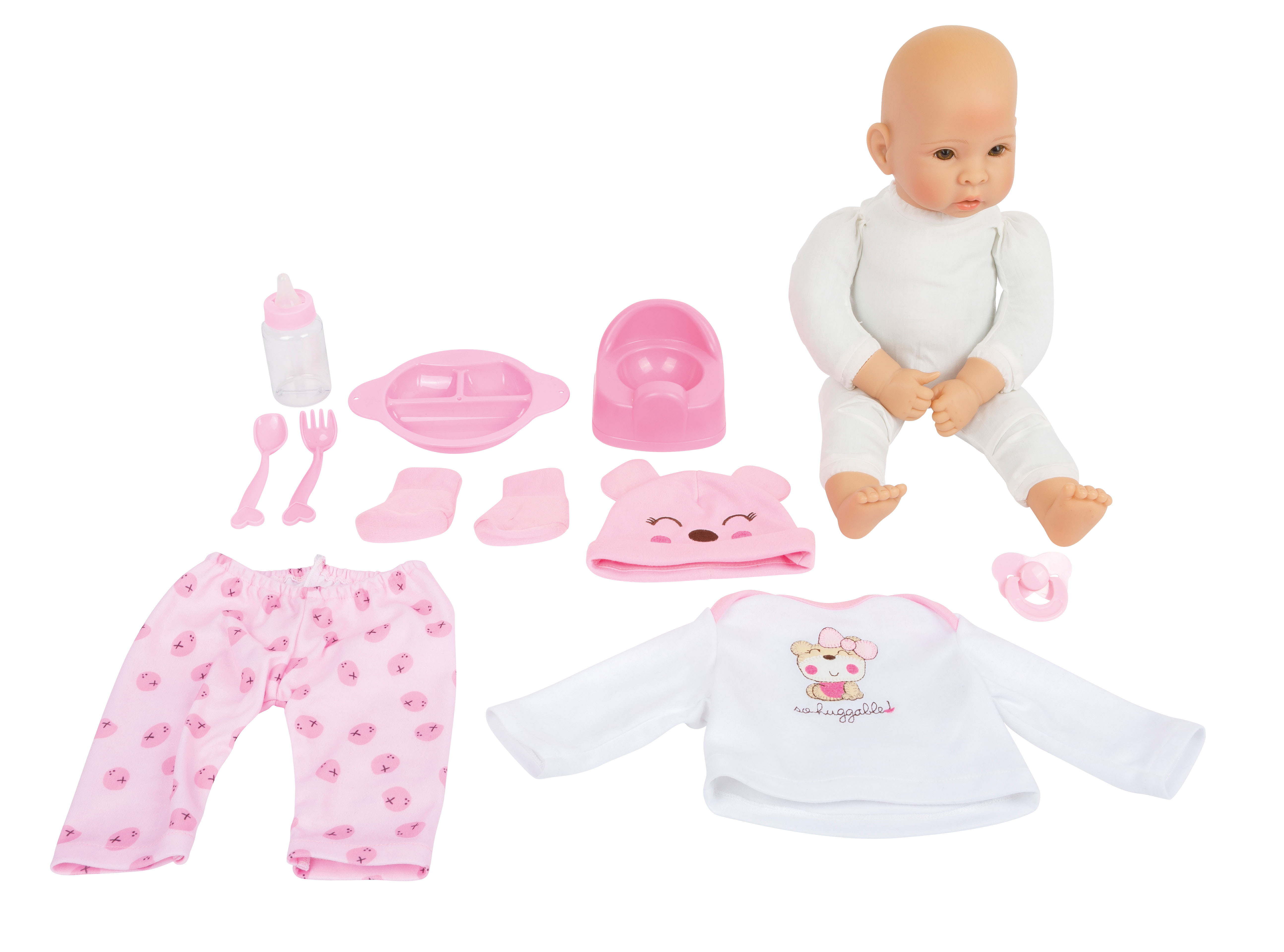 Puppe mit Zubehör zum Spielen