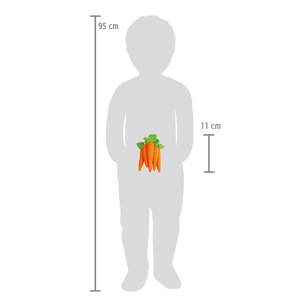 Filz-Möhren für Kinder