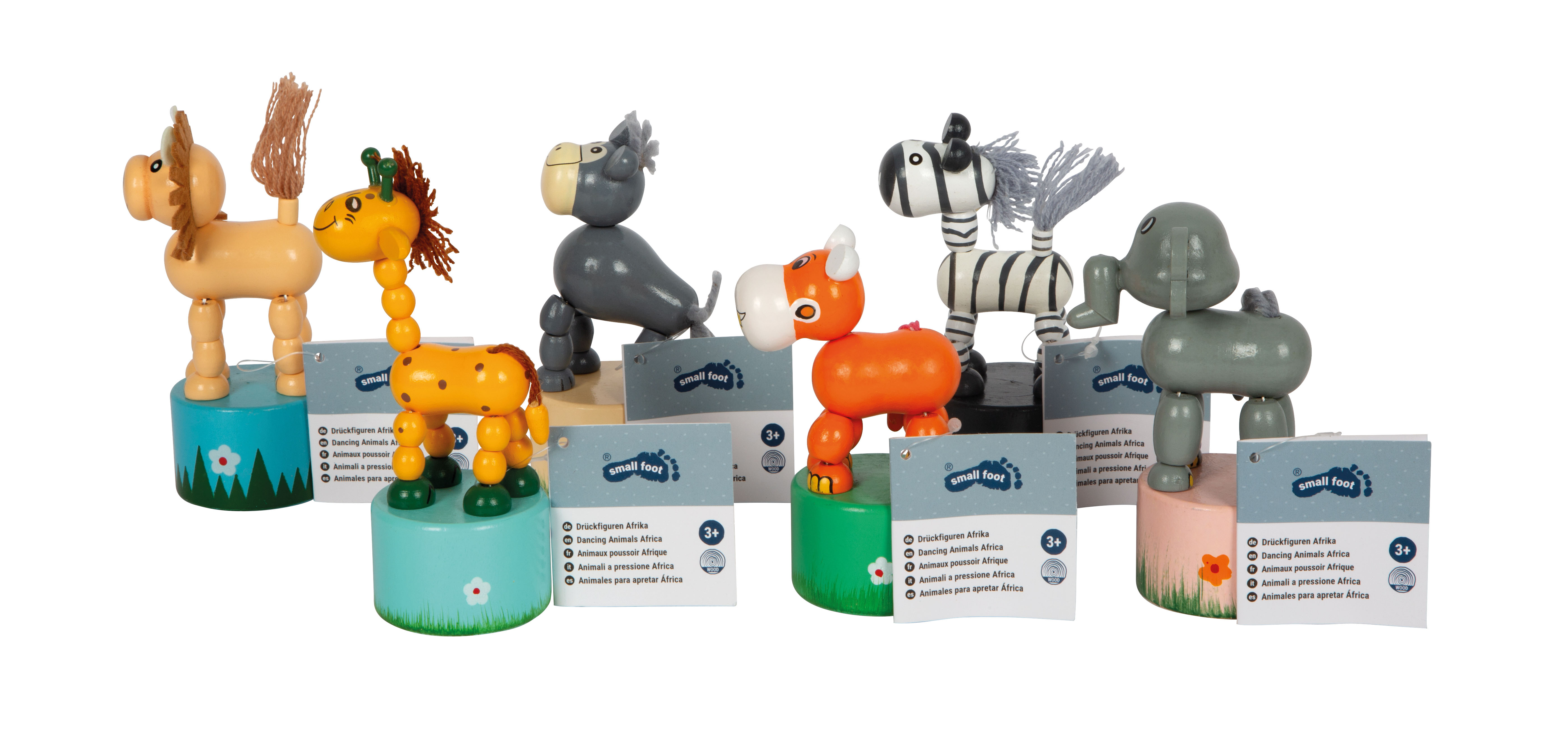 Drückfiguren Afrika für Kinder