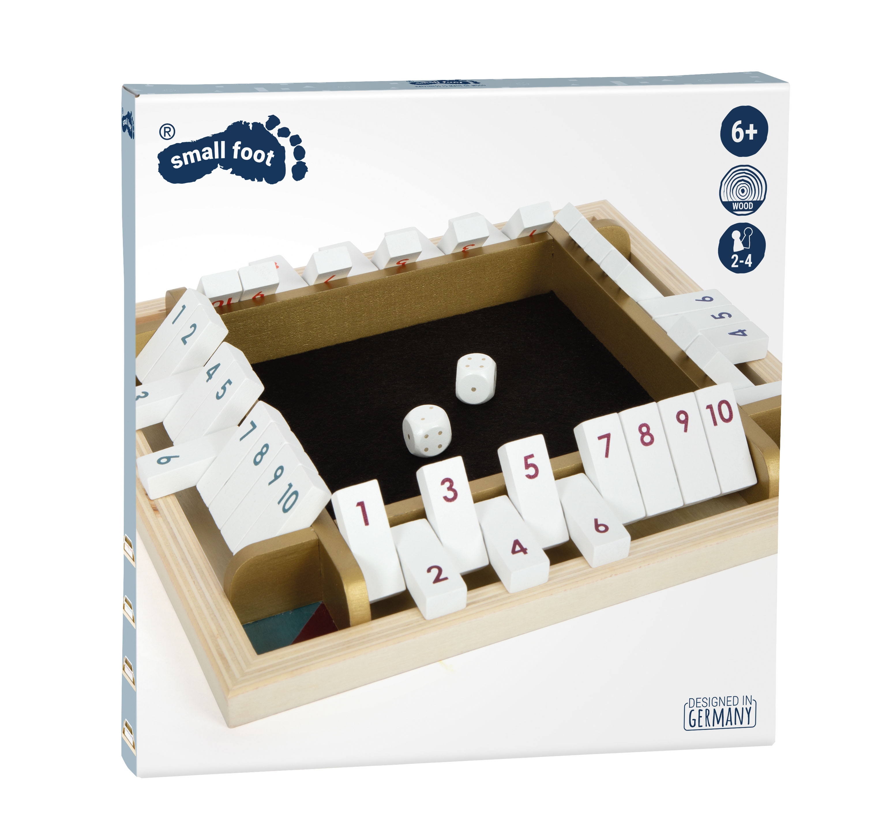 Würfelspiel Shut the Box „Gold Edition” für Kinder