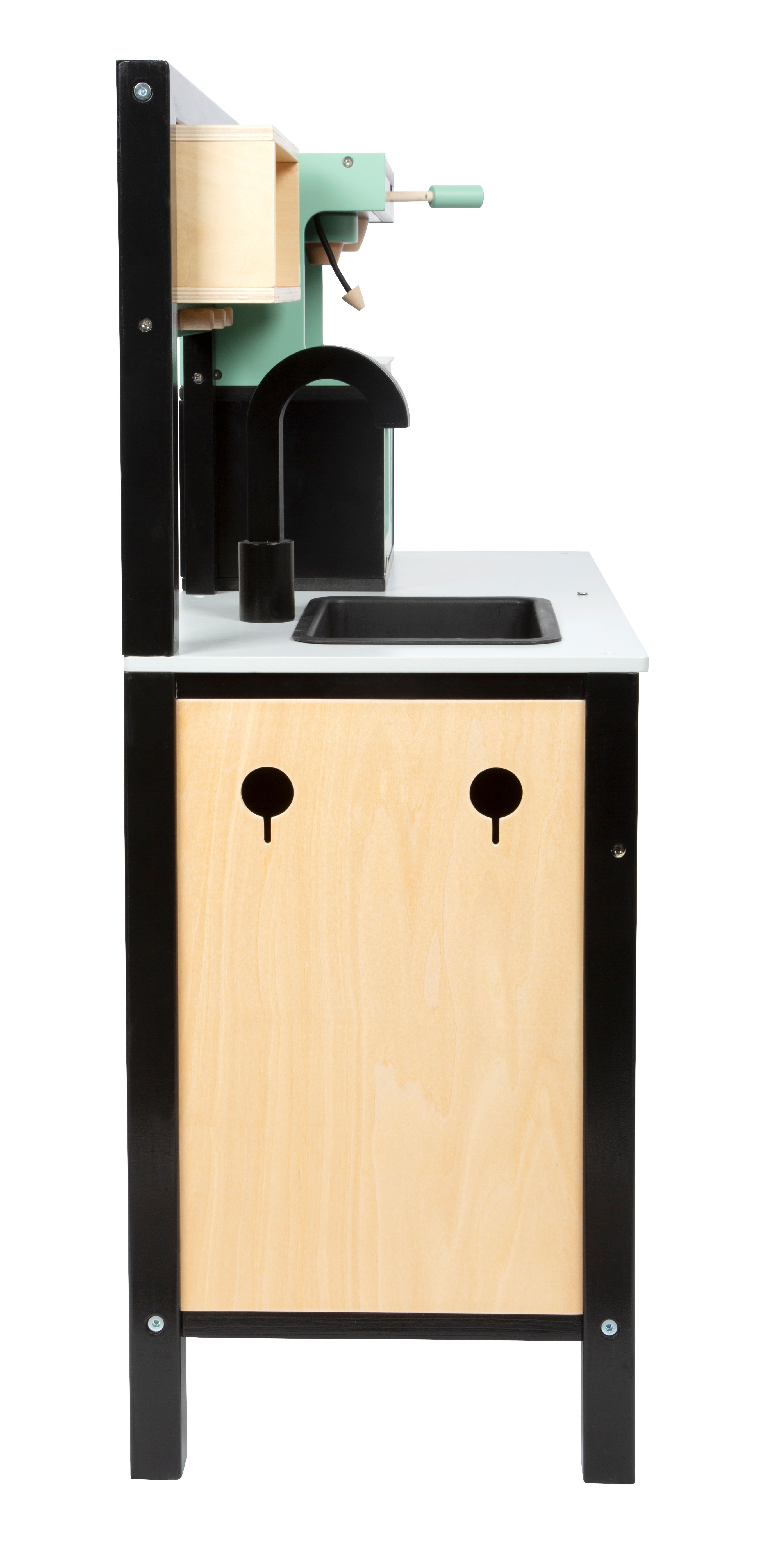 Eckküche aus Holz zum Spielen für Kinder