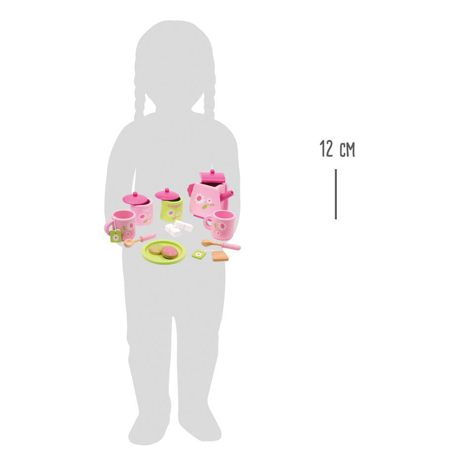 Teeservice Blümchen für Kinder