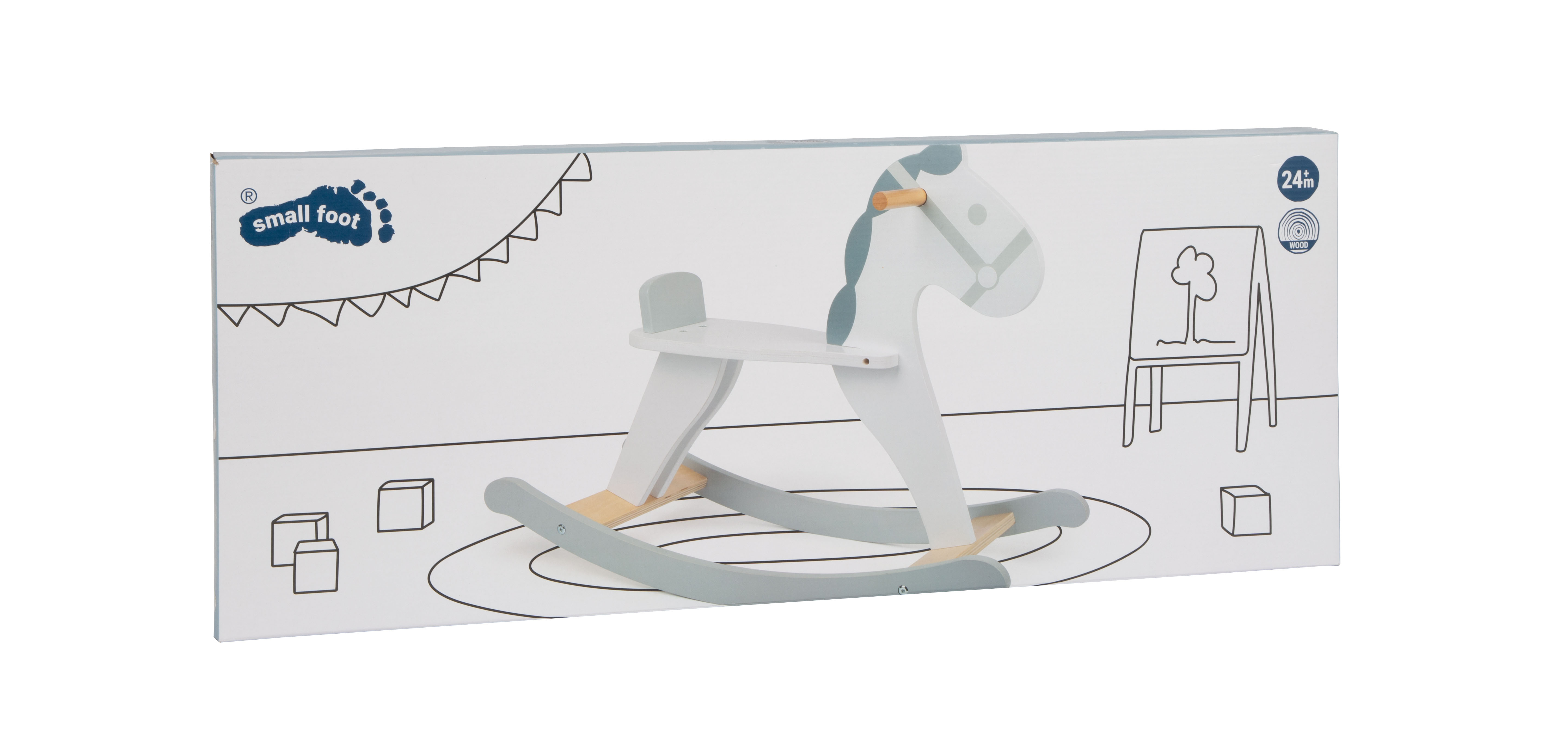 Schaukelpferd Skandi für Kinder