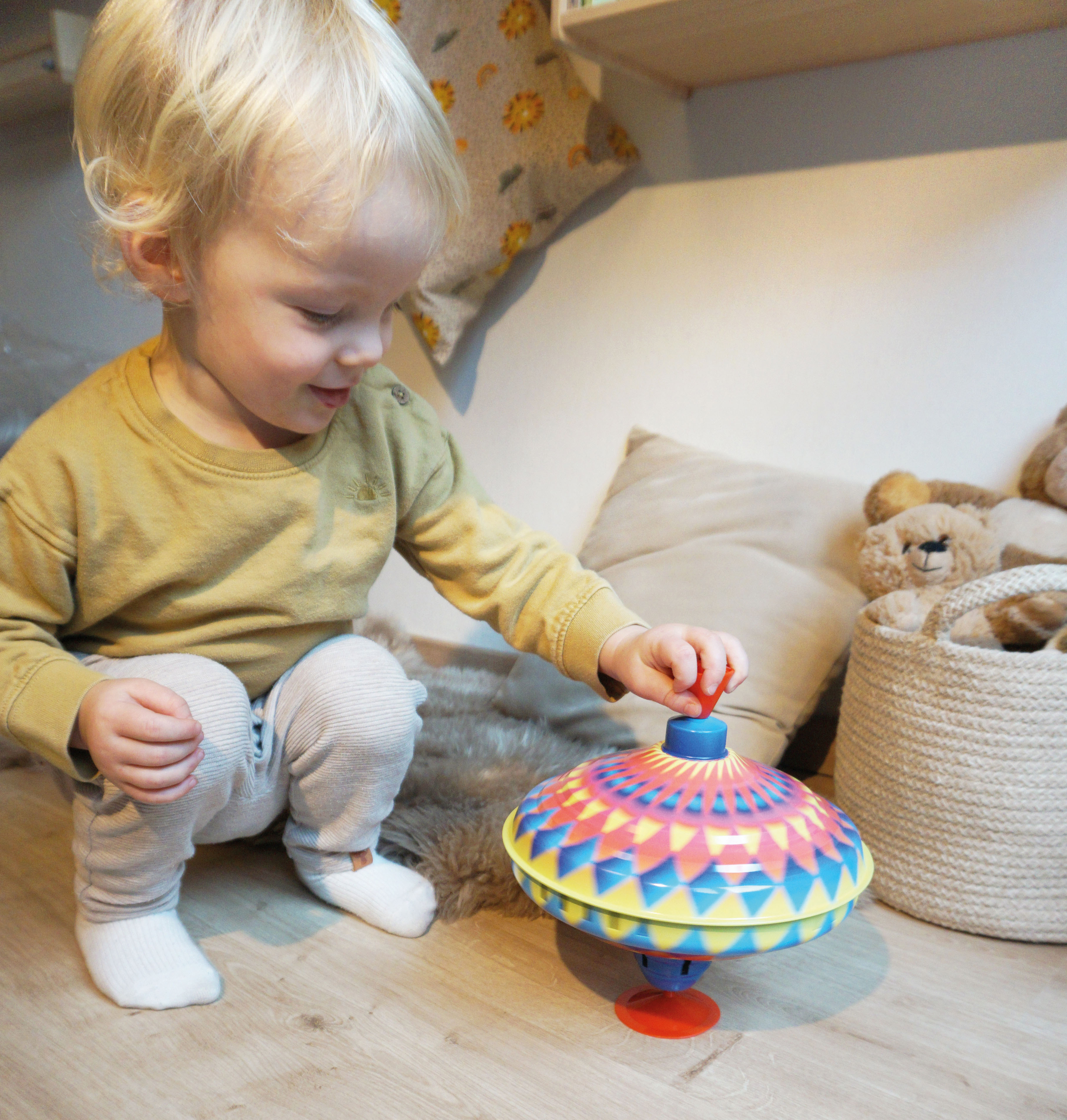 Brummkreisel Kunterbunt für Kinder