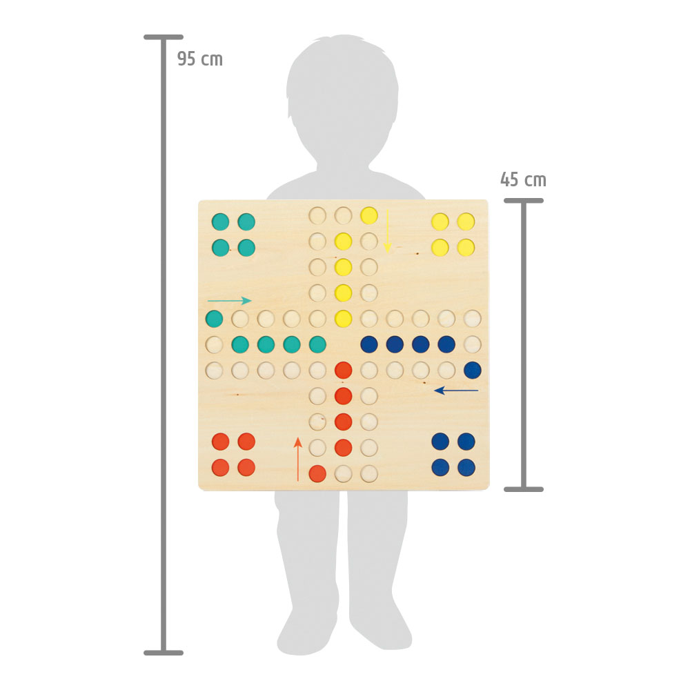 Ludo XL für Kinder