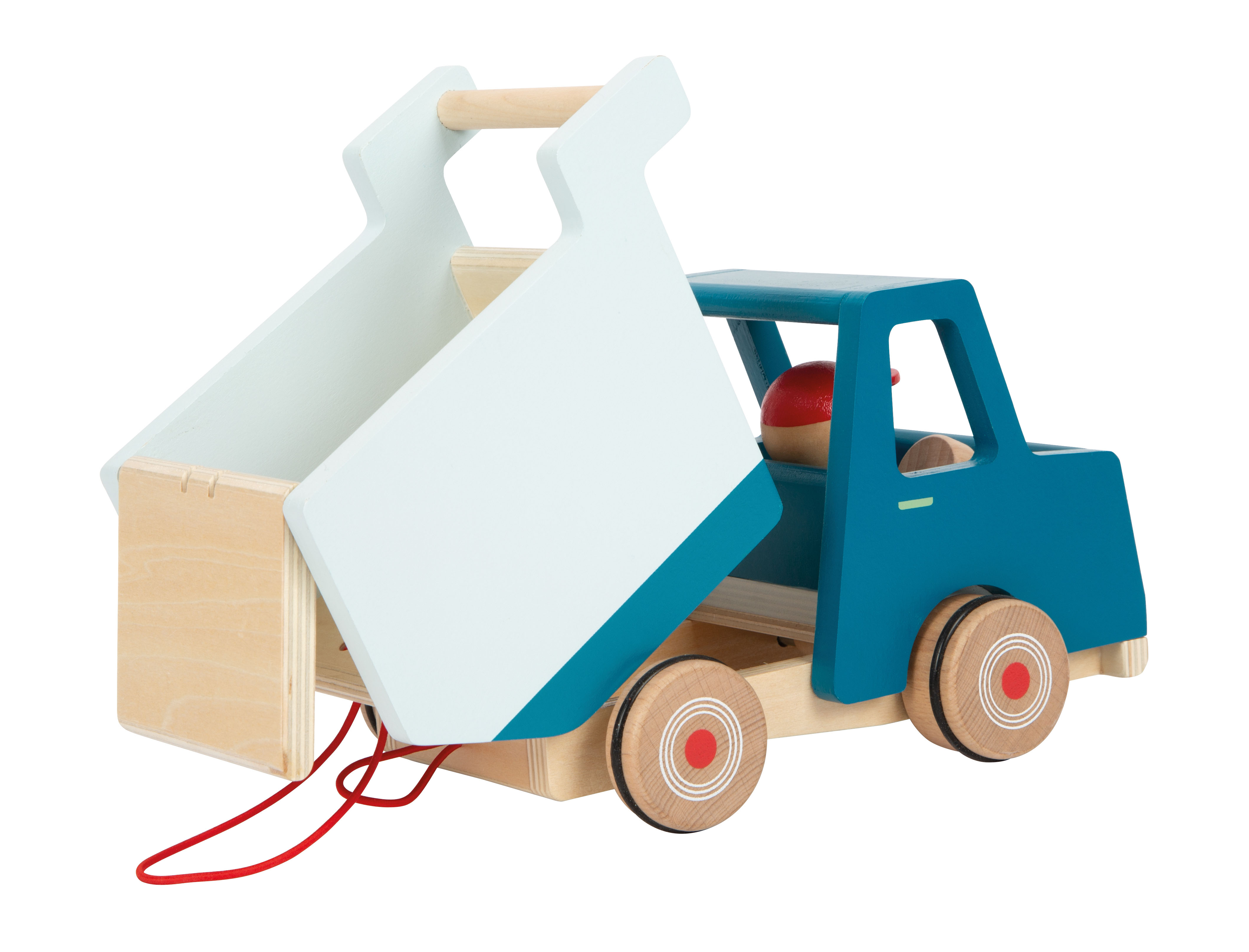 Nachzieh-Fahrzeug Kipplaster für Kinder