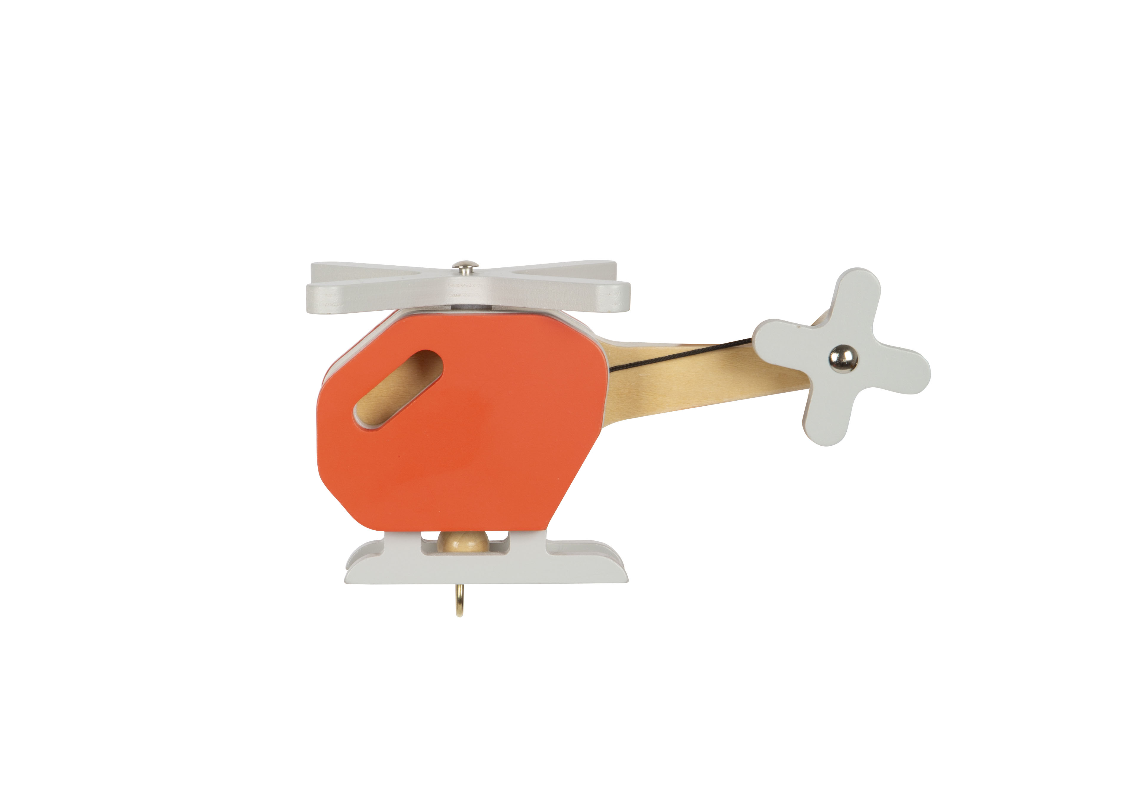 Helikopter mit Seil und Haken