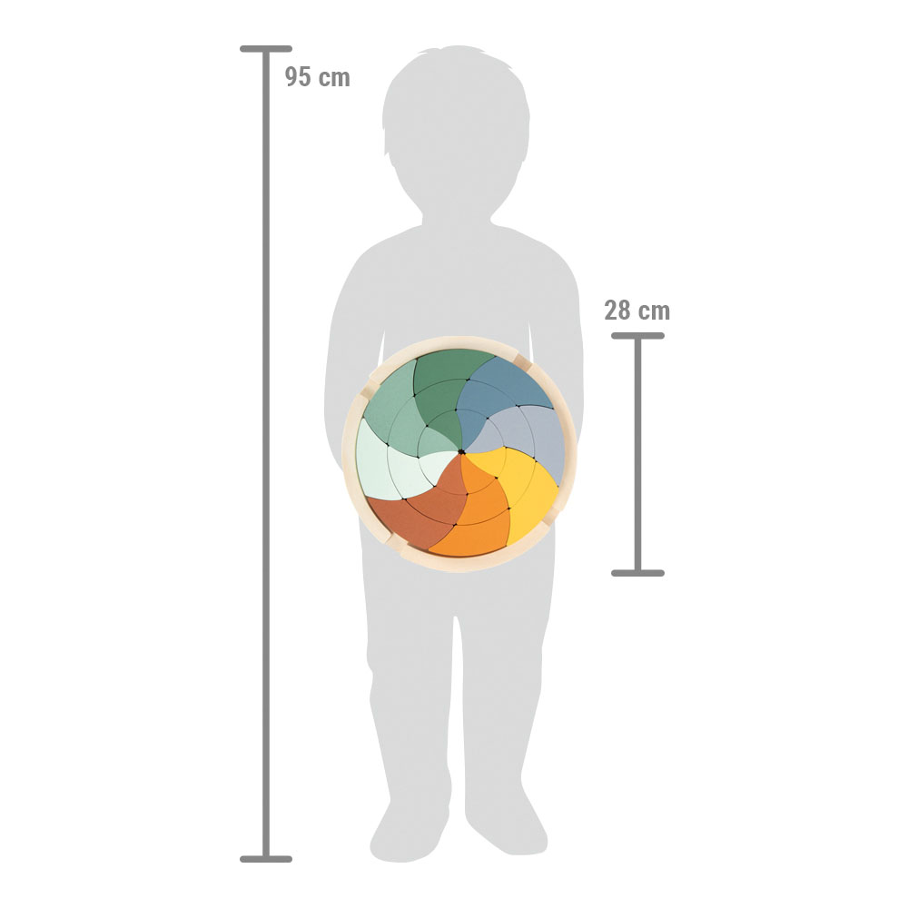 Farbenpuzzle „Safari“ für Kinder