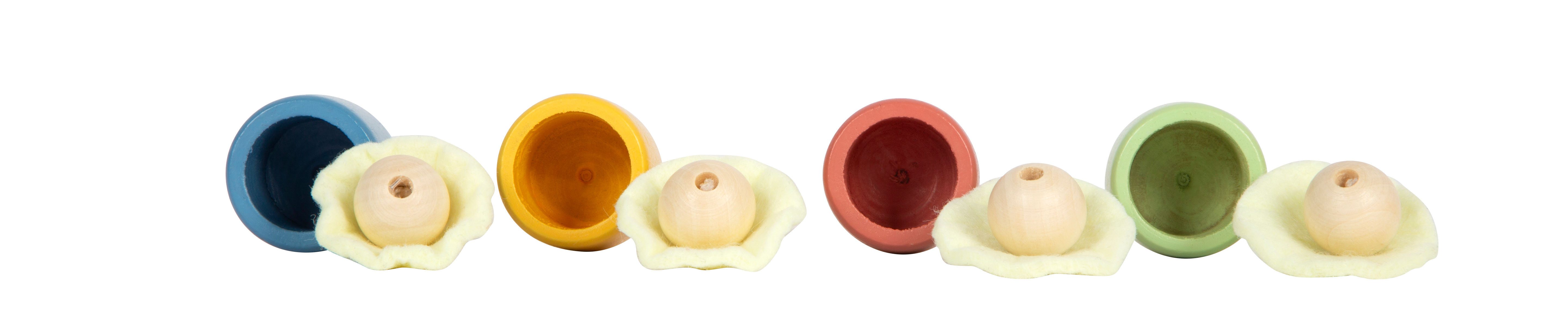 Kugelfangspiele mit Holzkugel für Kinder