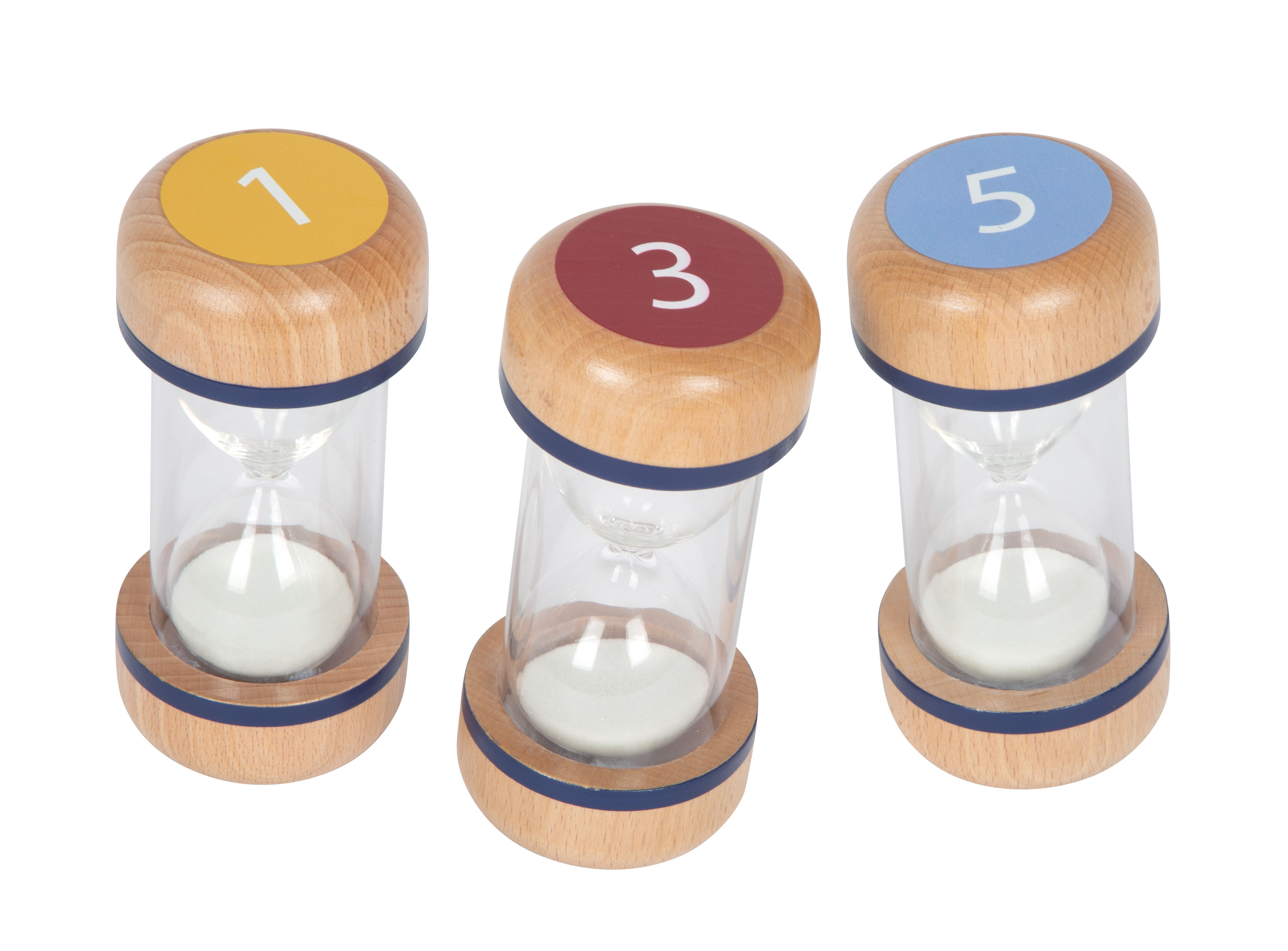 Sanduhren-Set: Zeit lernen und üben