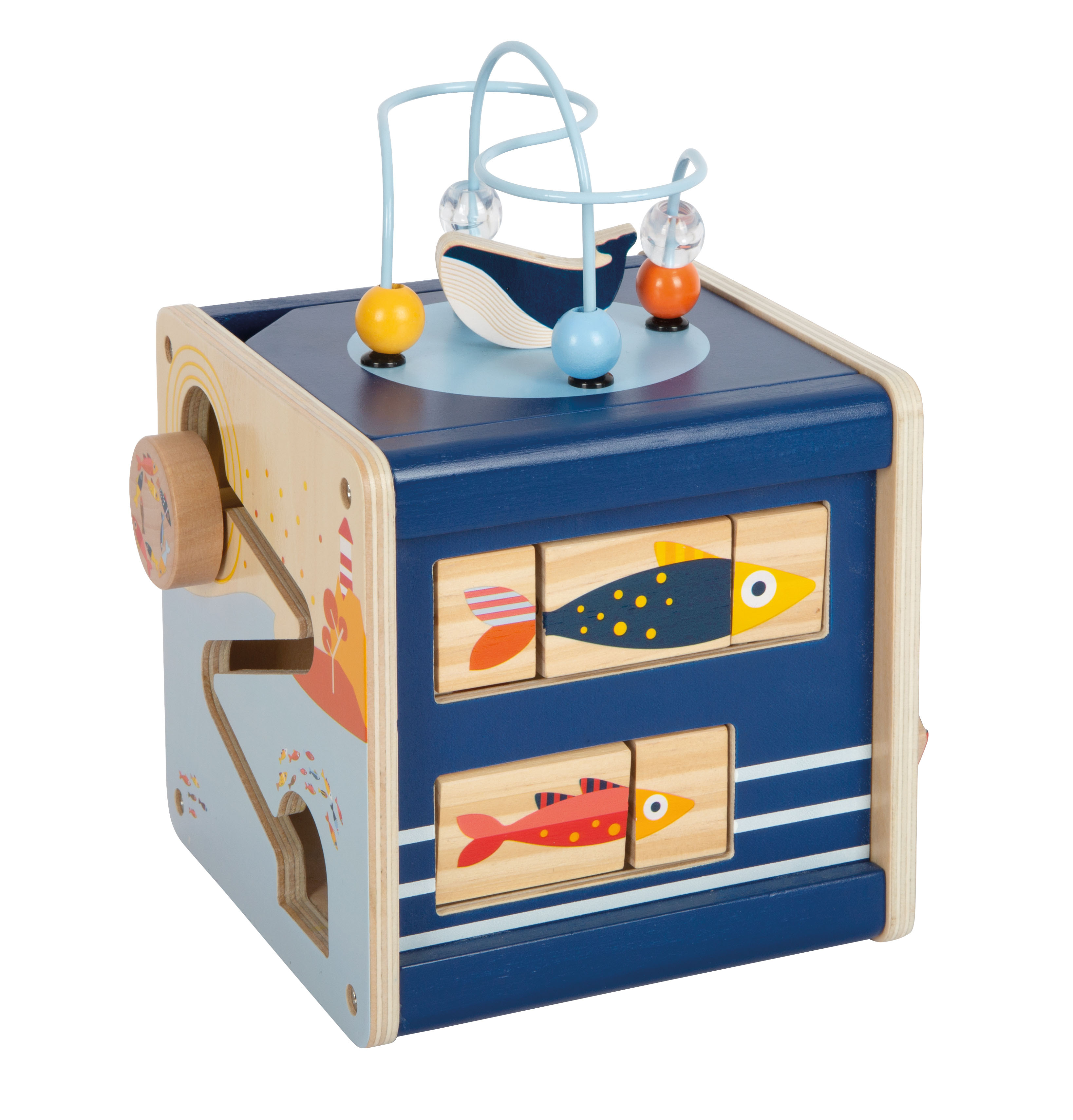 Motorikwürfel Großer Ozean für Kinder