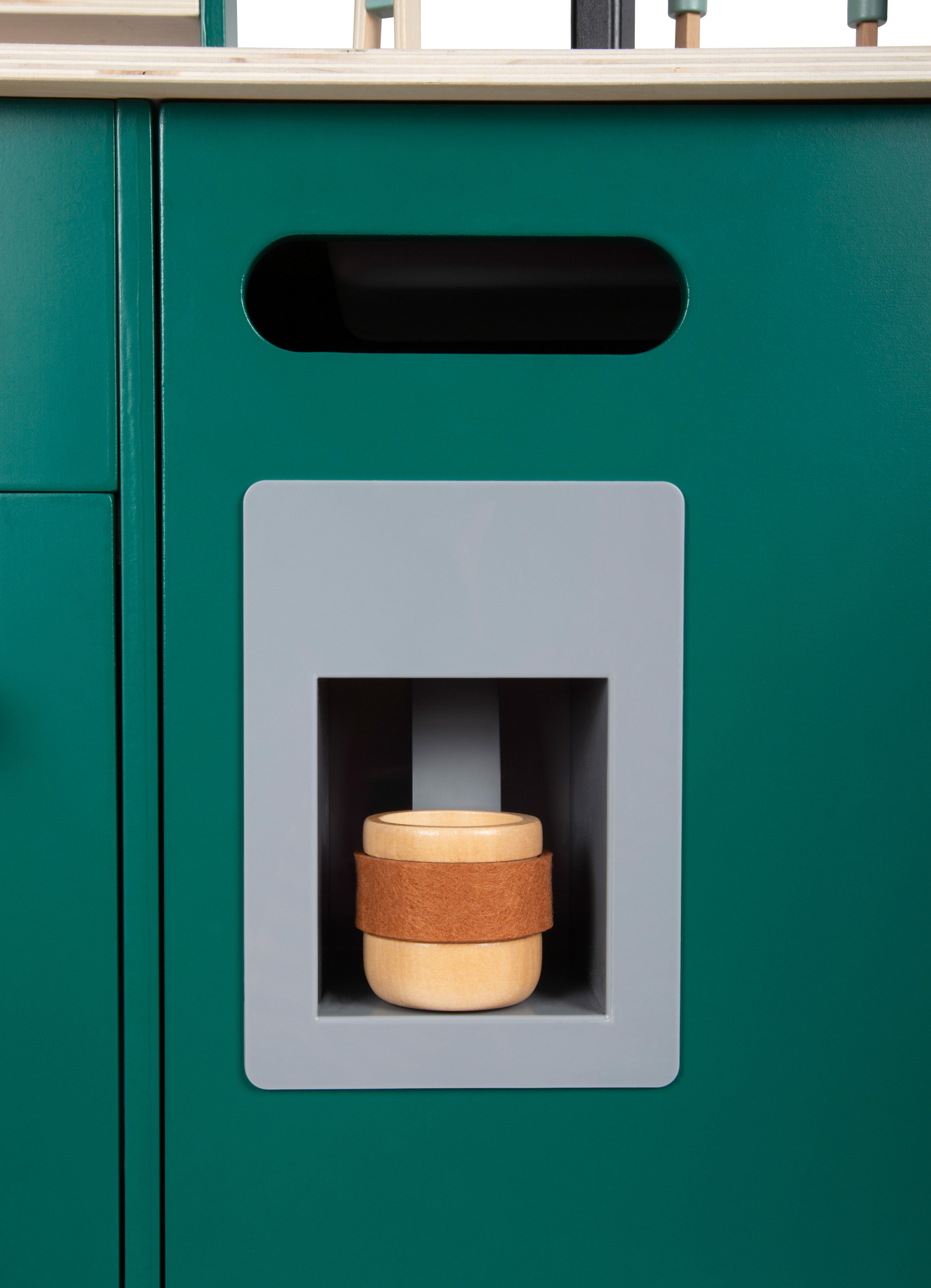 Kinderküche und Bistro Eiswürfelmaschine Kühlschrank Becher