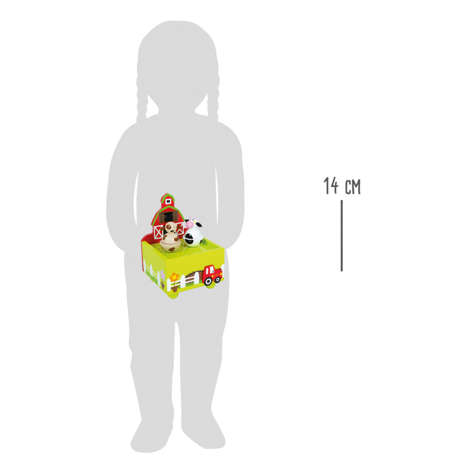 Spieluhr Bauernhof für Kinder
