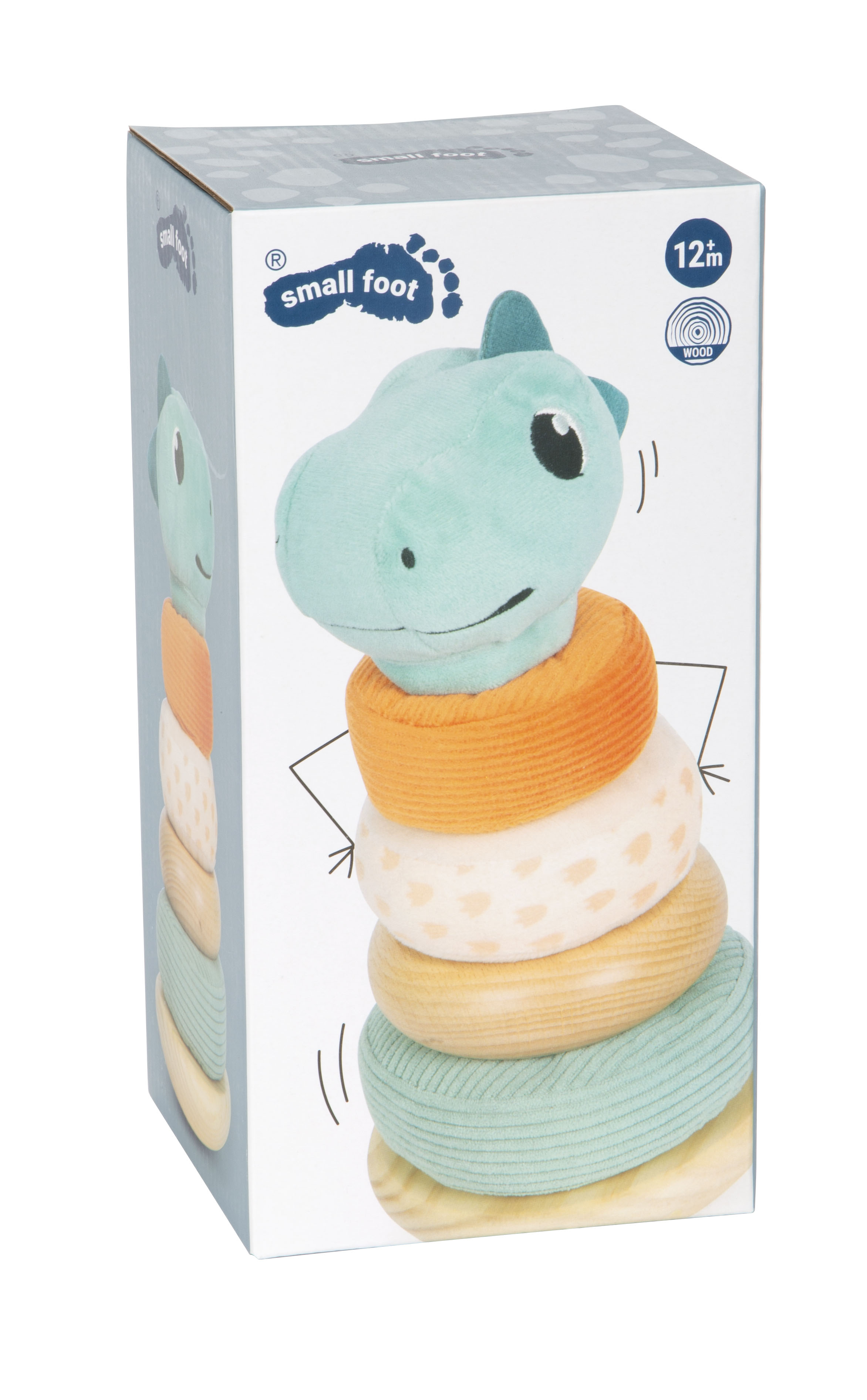 Stapelturm Dino Verpackung