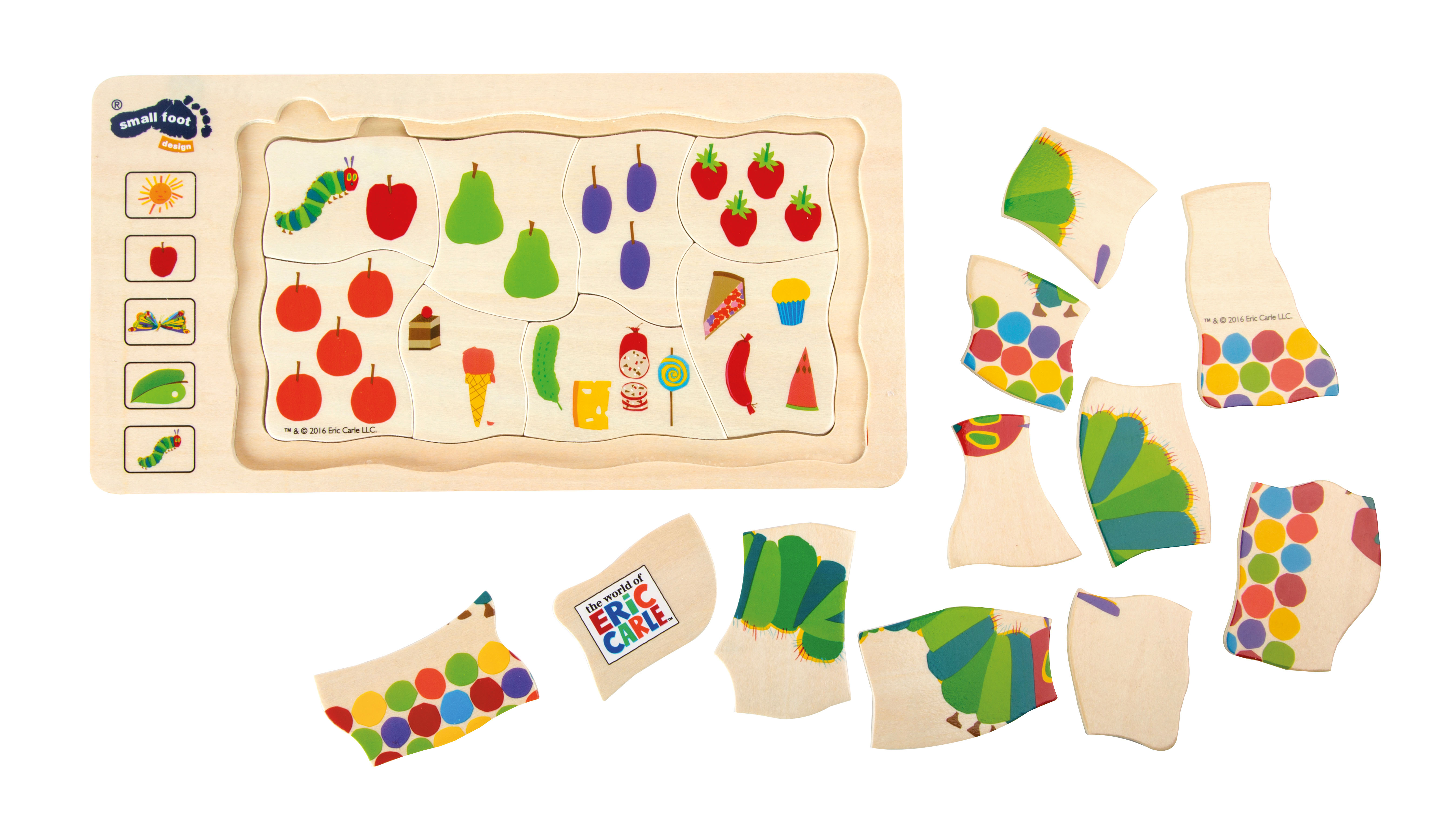 Schichtenpuzzle aus Holz