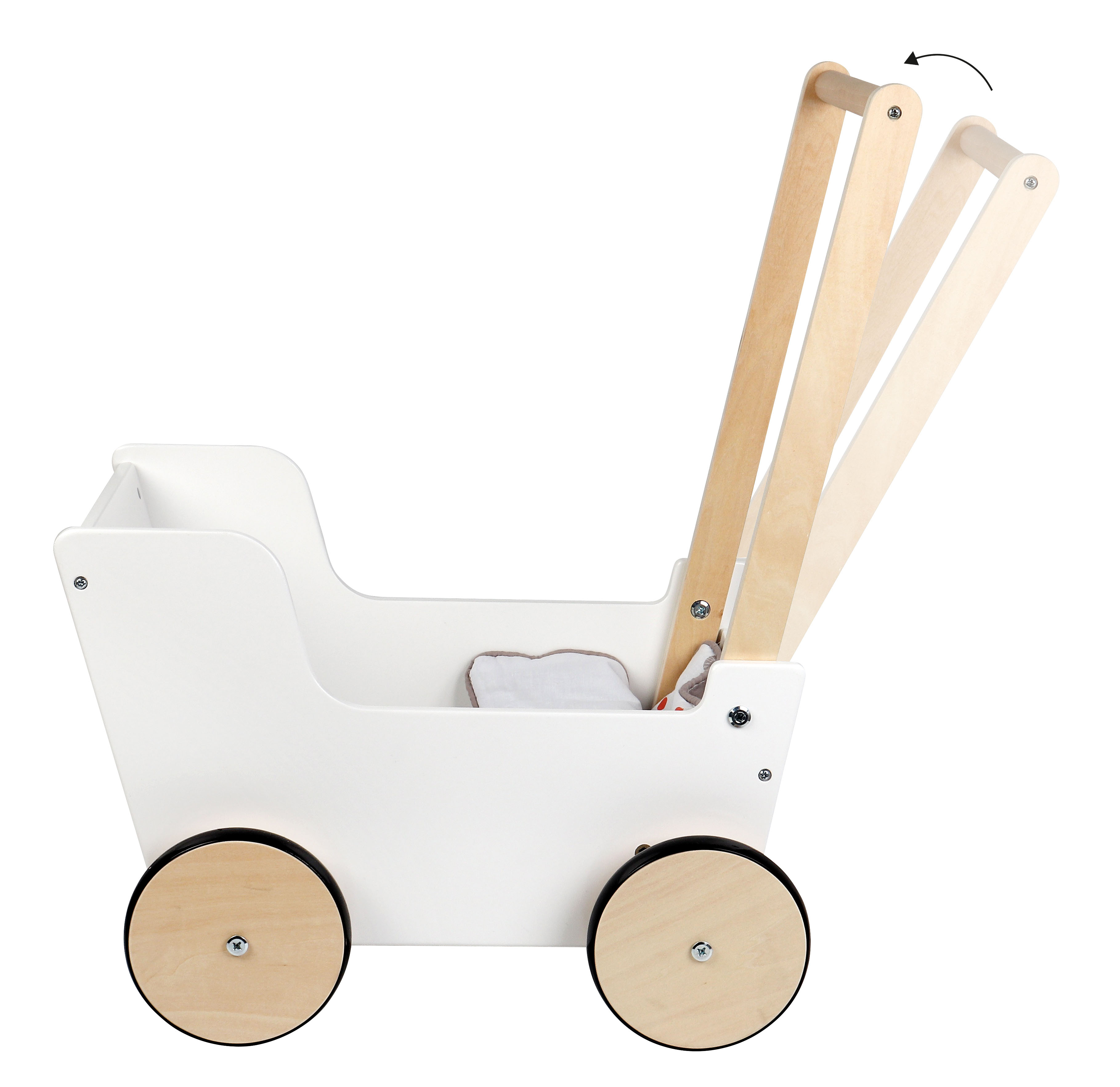 Schiebe- und Puppenwagen „Little Button“ für Kinder
