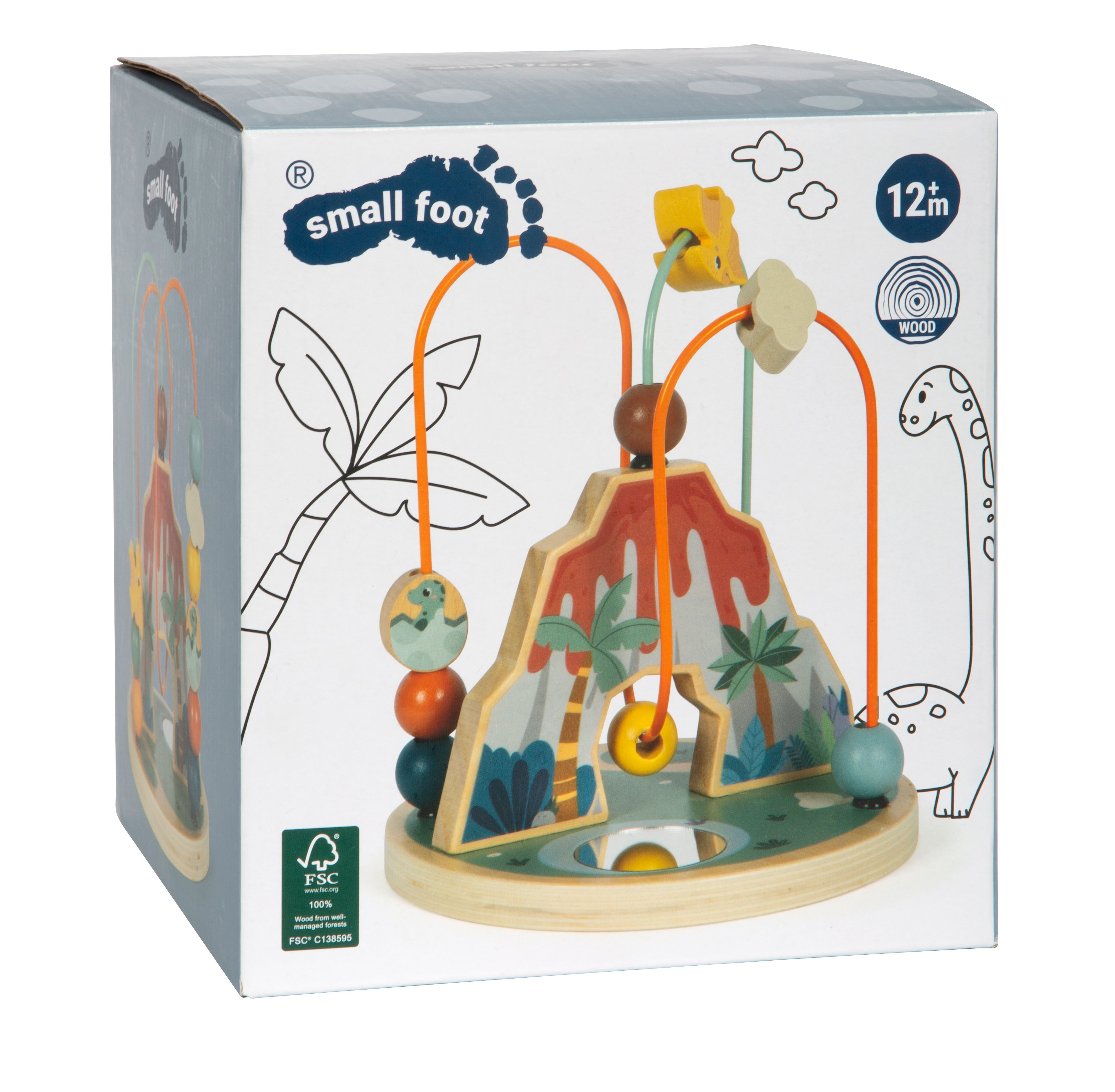 Motorikschleife „Dino“ für Kinder