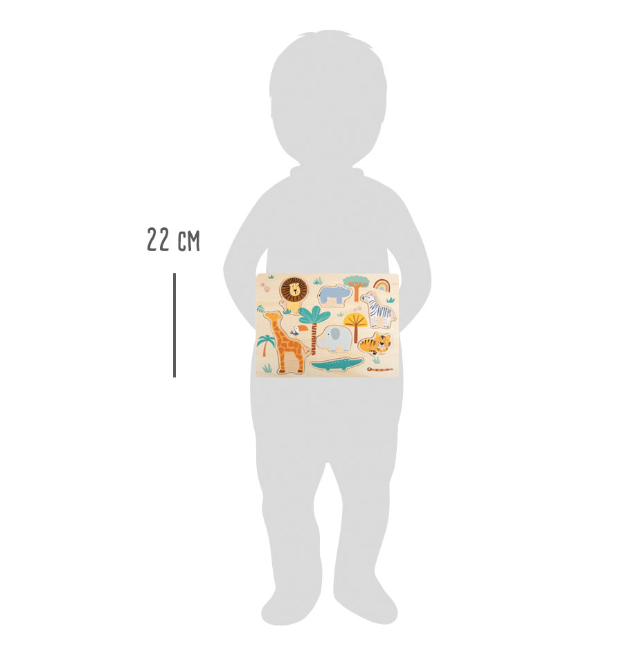 Setzpuzzle „Safari“ für Kinder