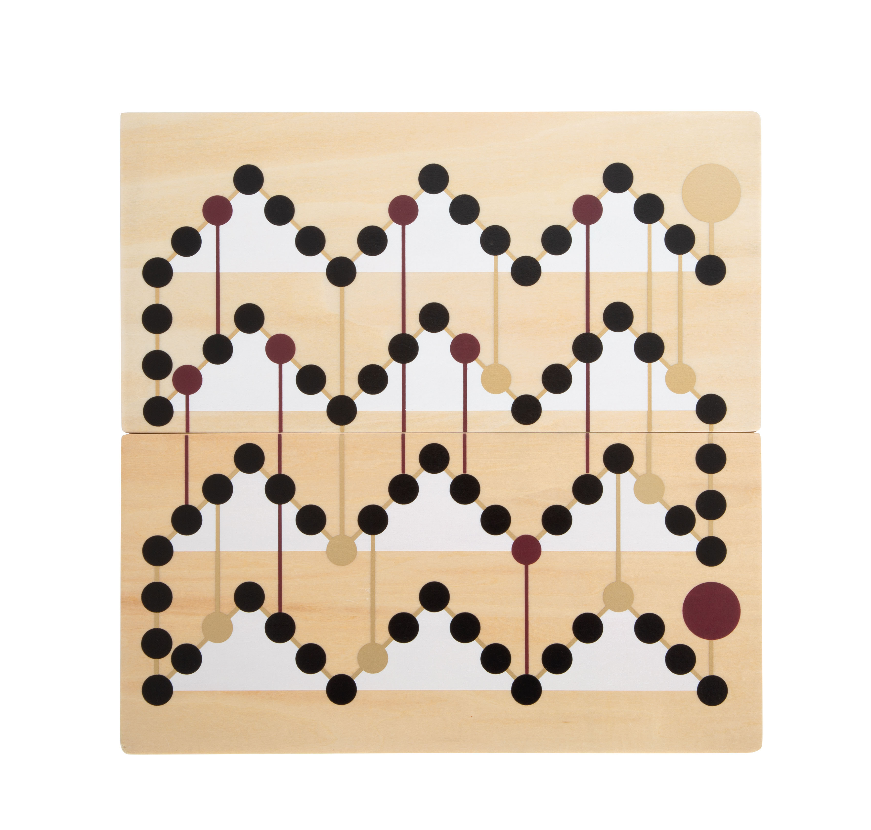 Ludo und Leiterspiel „Gold Edition“ für Kinder
