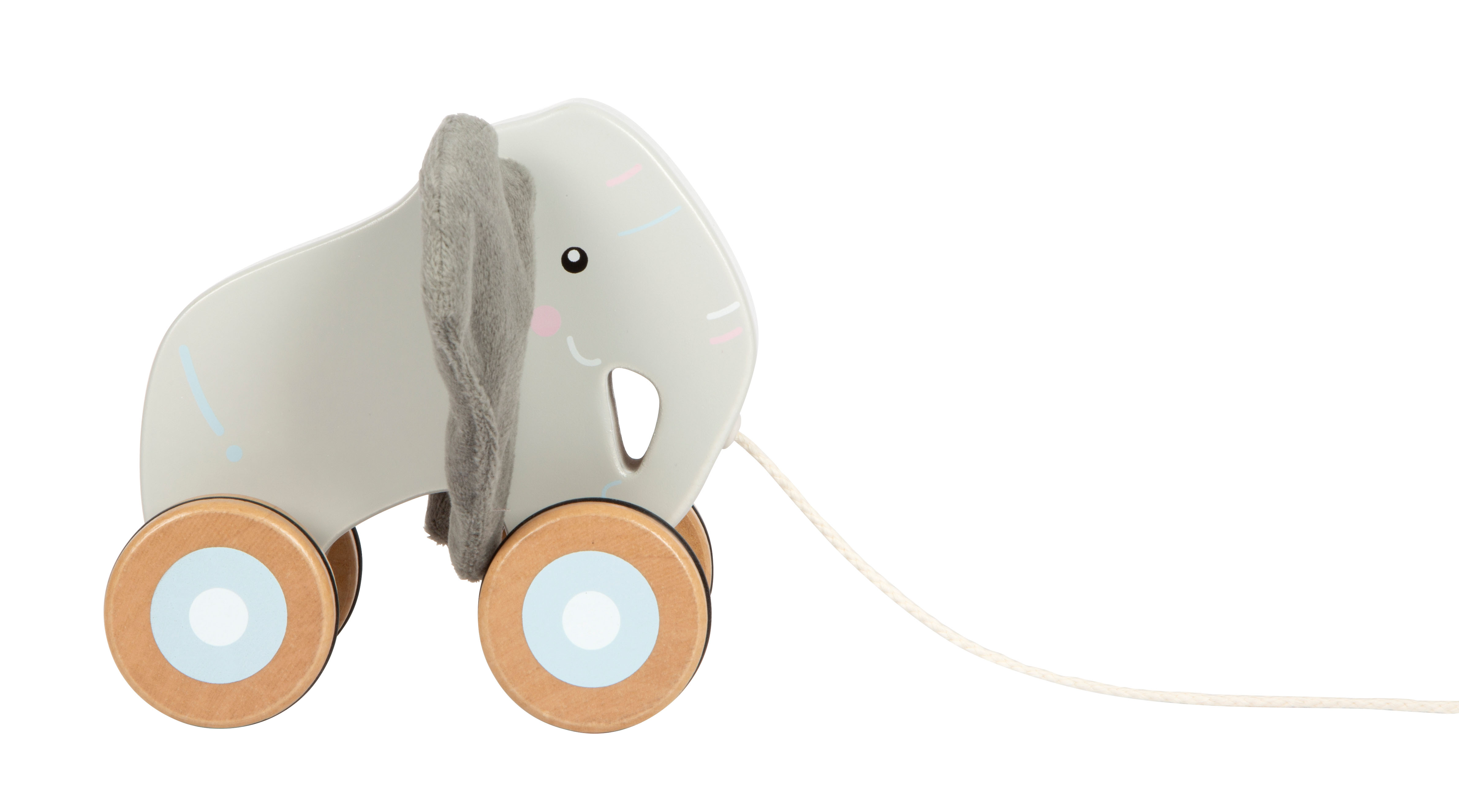 Nachziehtier Elefant ausgezogene verstärkte Leine