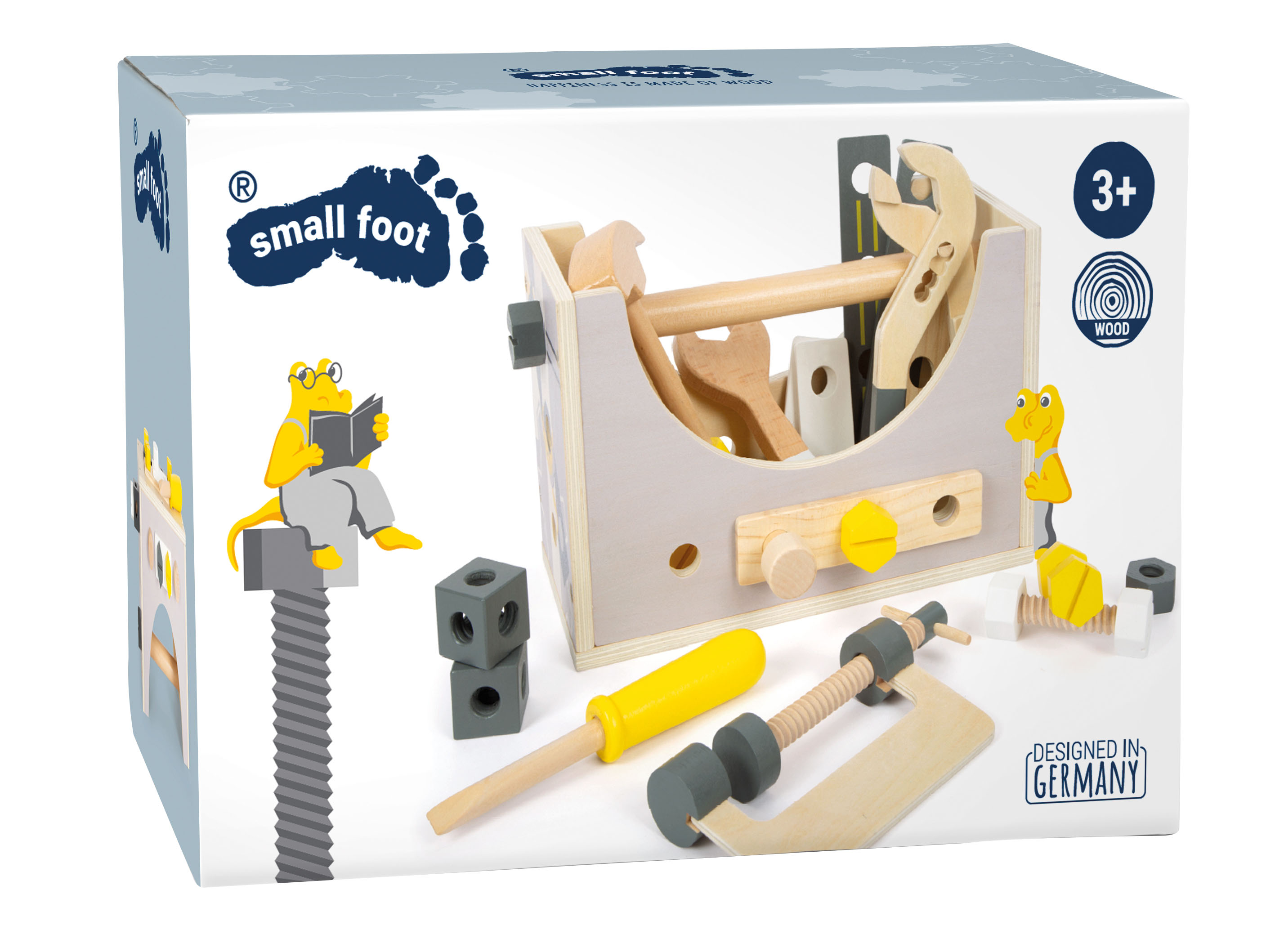 Werkzeugkasten 2 in 1 „Miniwob“ für Kinder