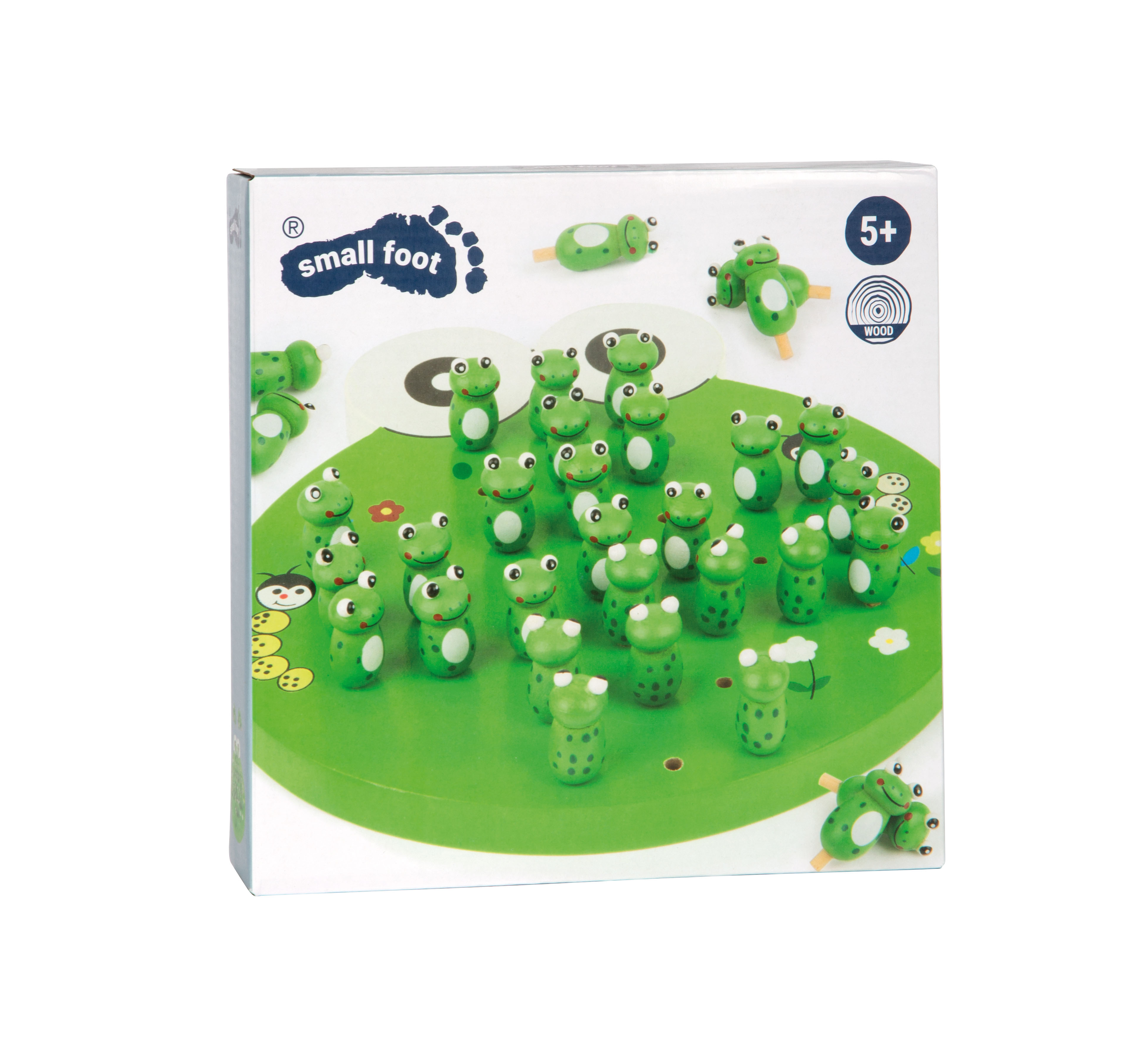 Solitär Frosch für Kinder