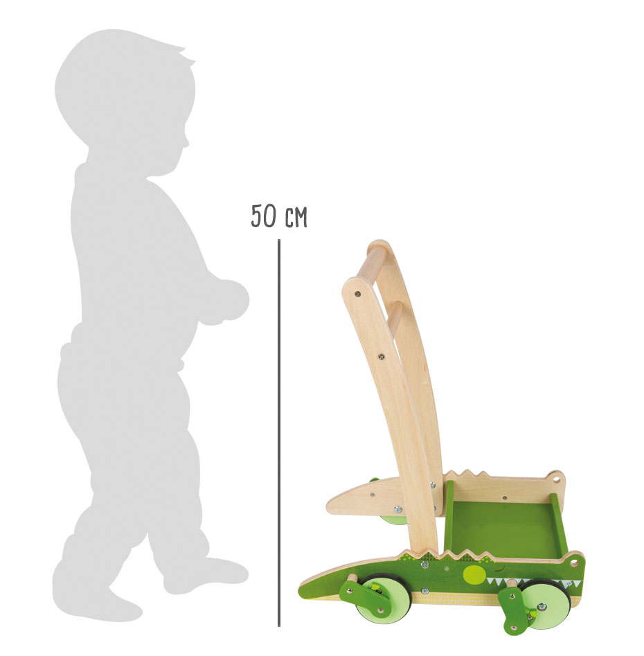 Lauflernwagen Krokodil für Kinder