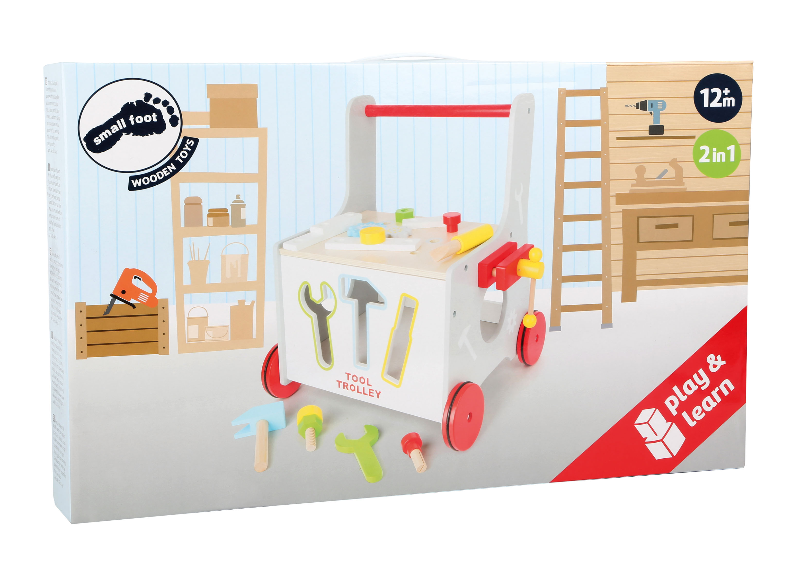 Lauflernwagen Werkzeug für Kinder