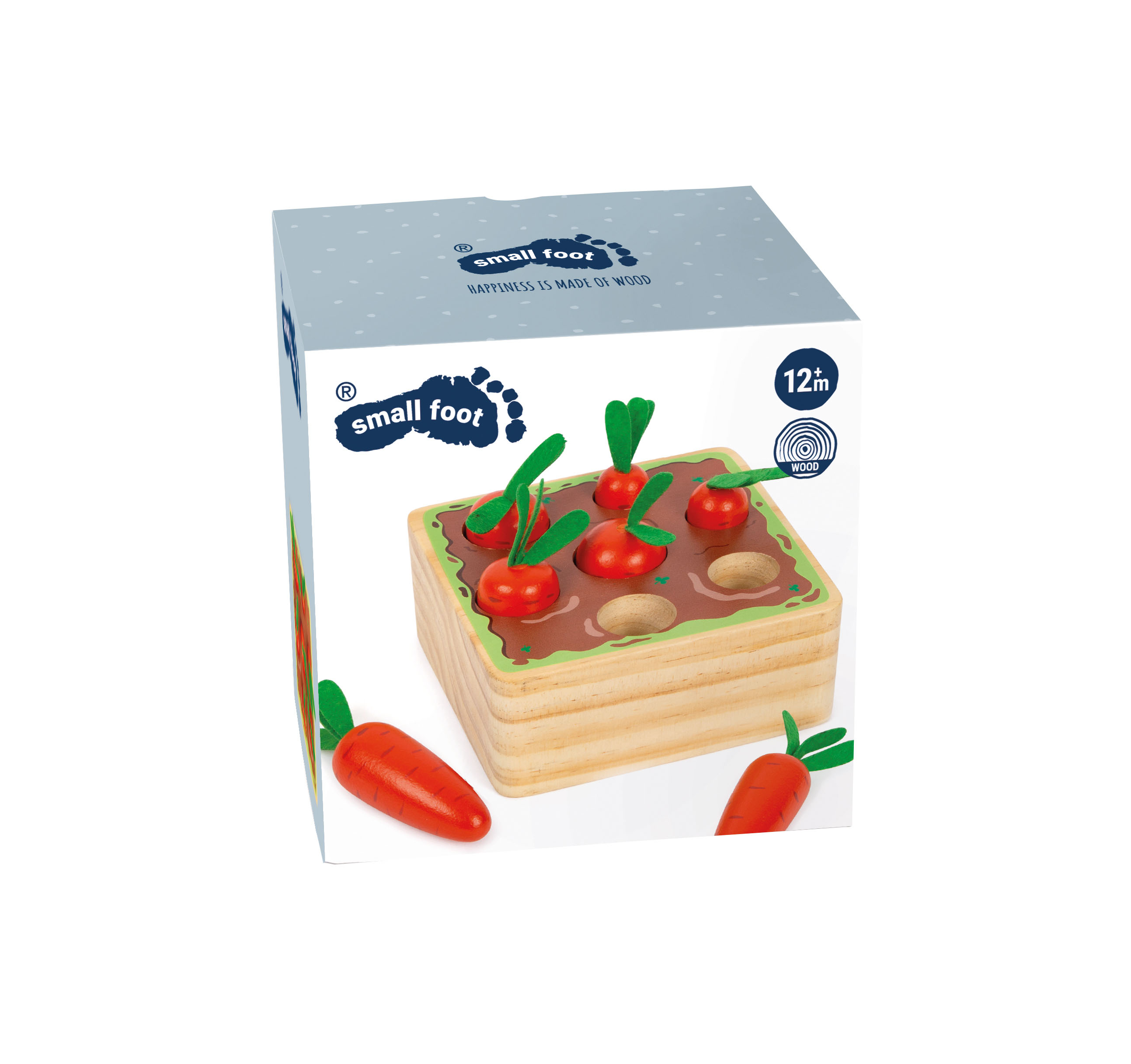 Hochwertige Buntverpackung im small foot Design