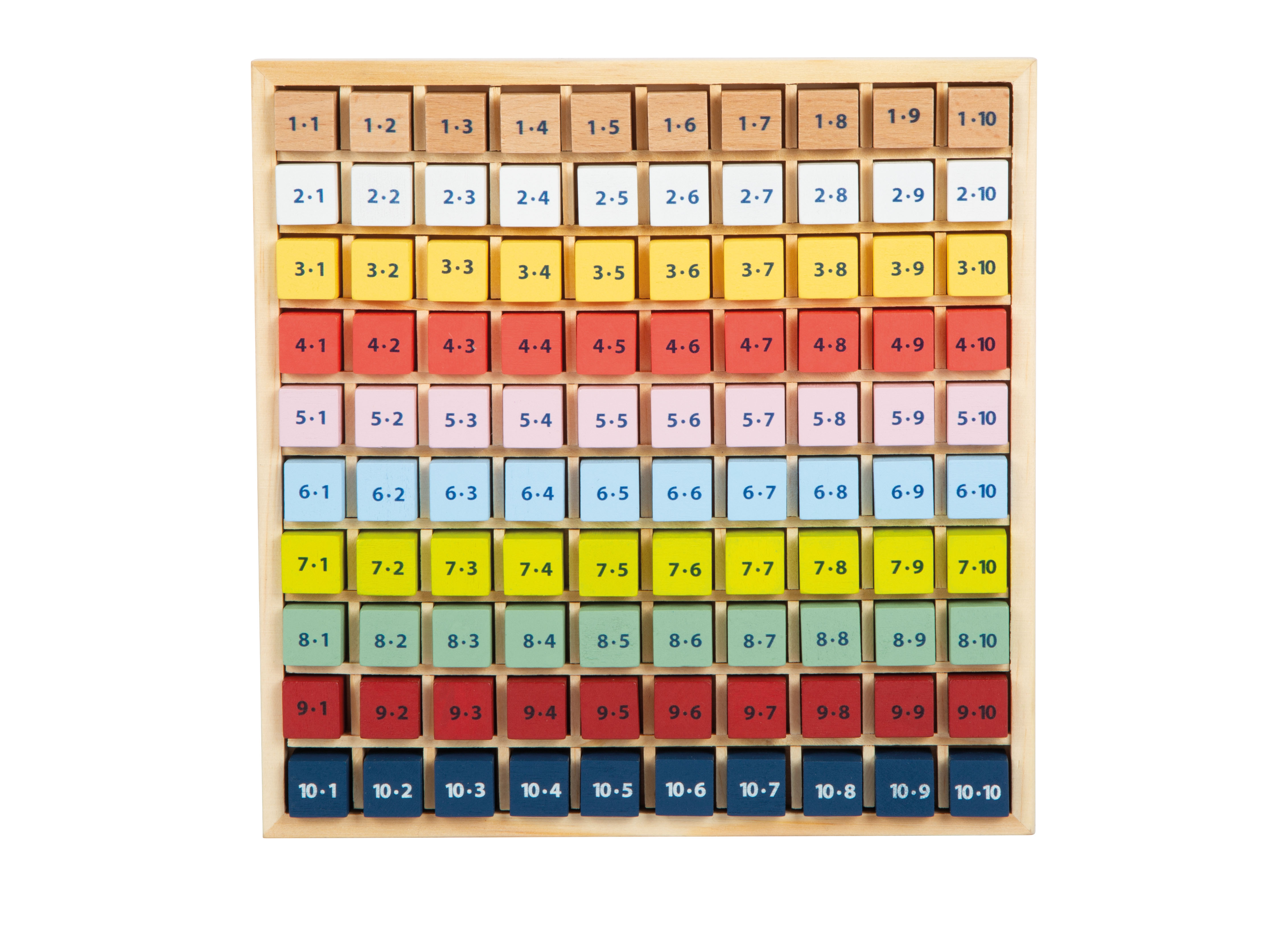 Kunterbuntes 1 x 1 „Educate“ für Kinder