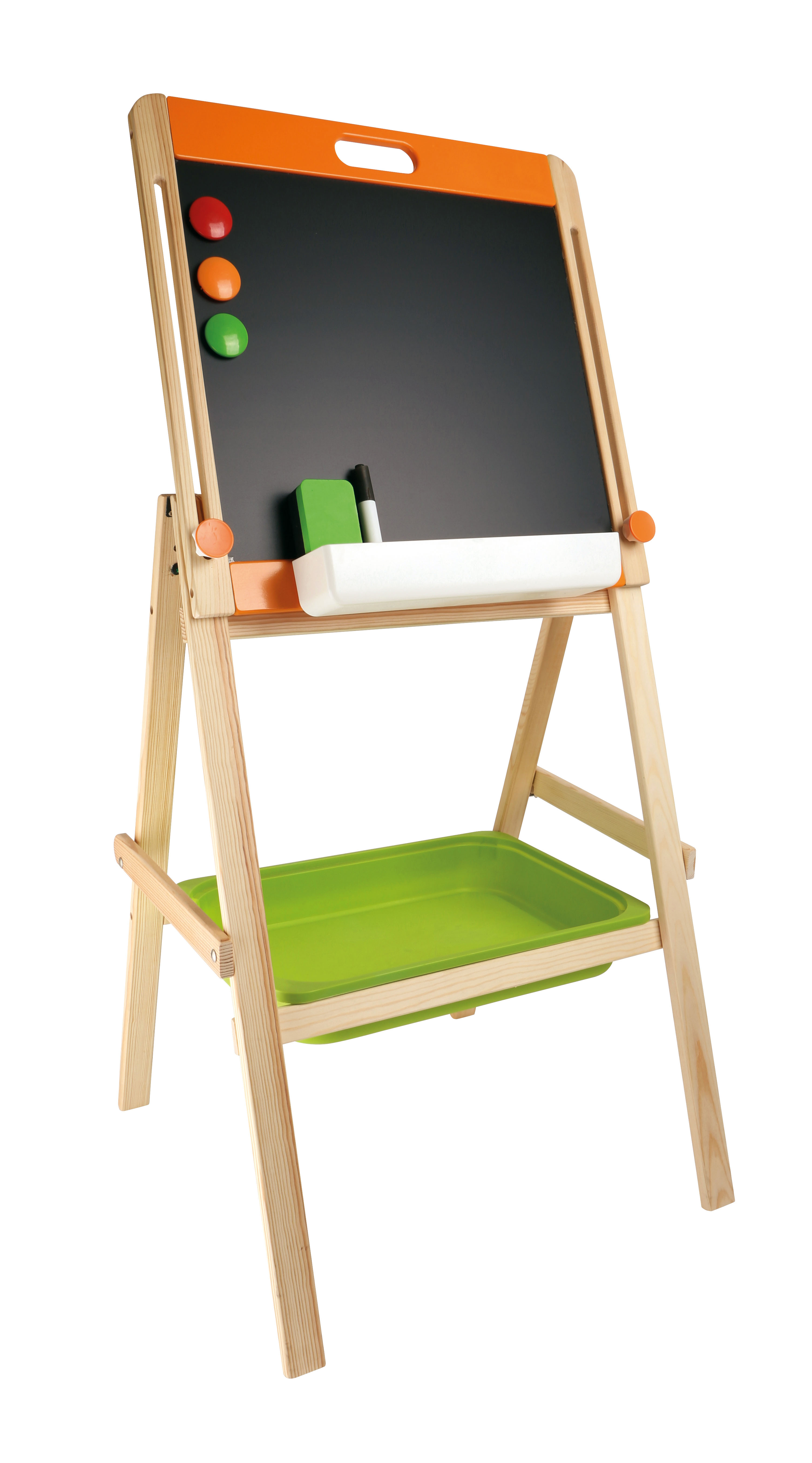 Kreide- und Magnettafel für Kinder