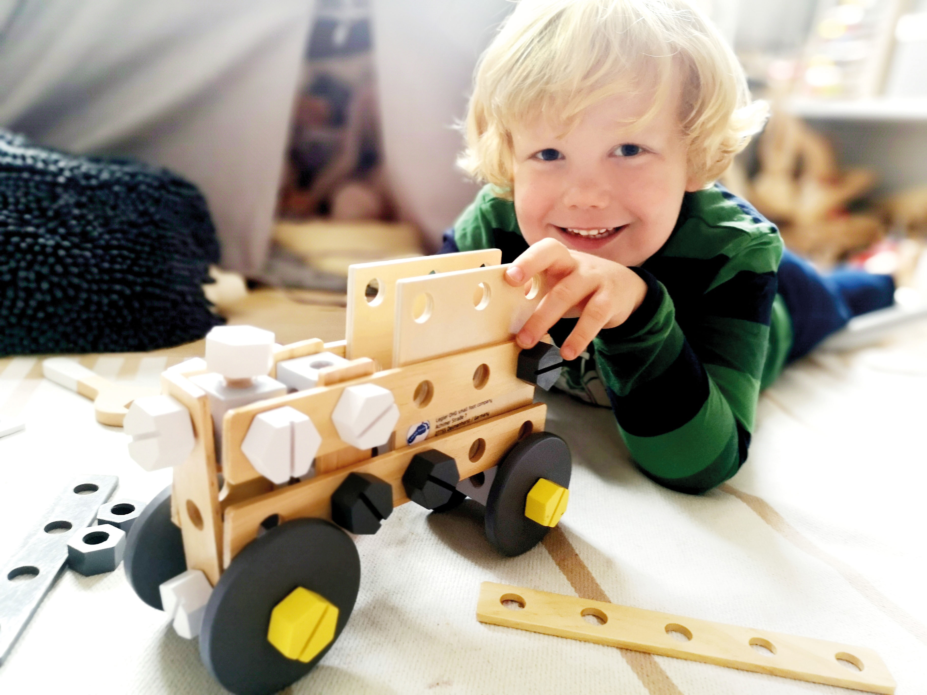 Konstruktionsset „Miniwob“ für Kinder