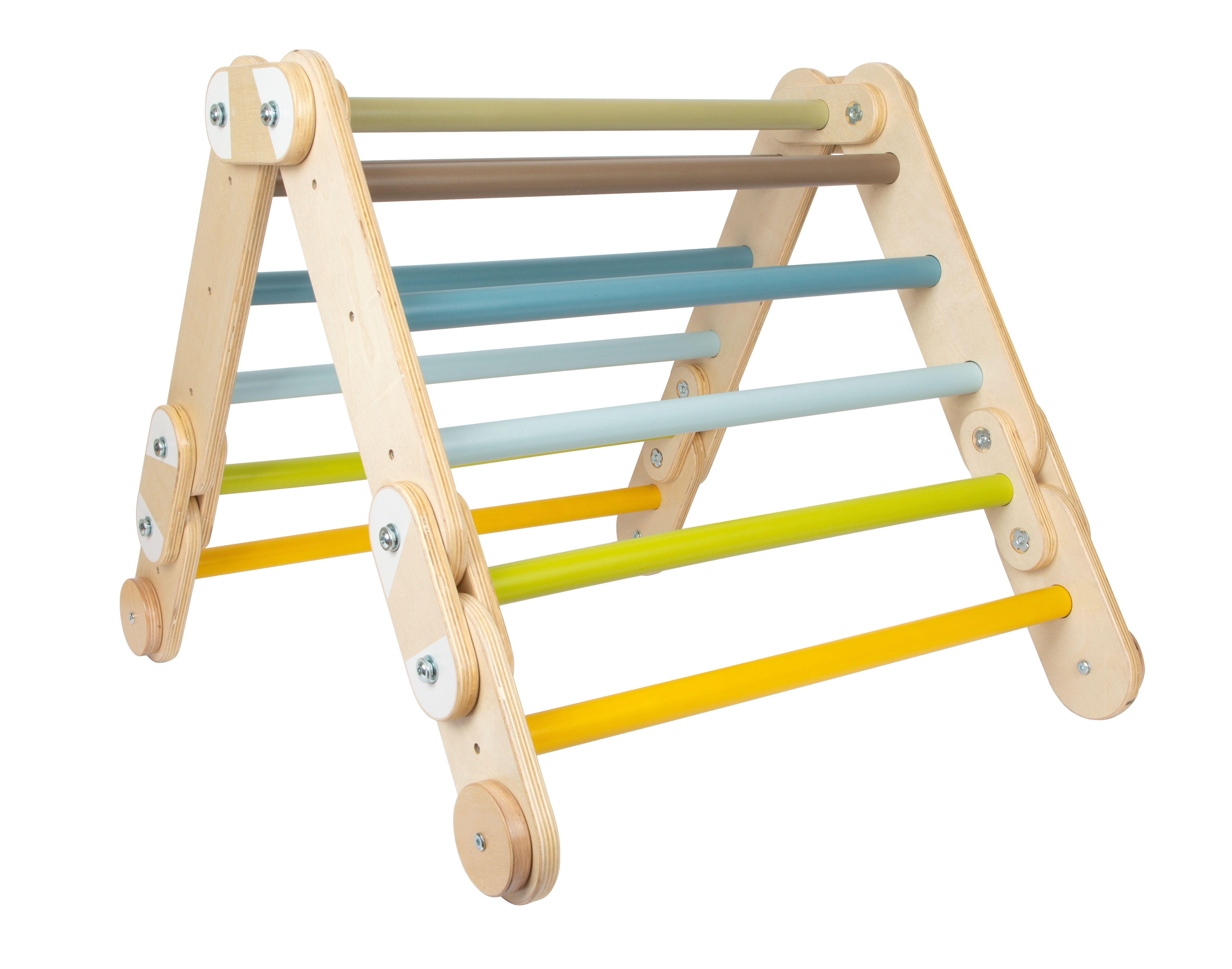 Kletterdreieck aus Holz für Kinder