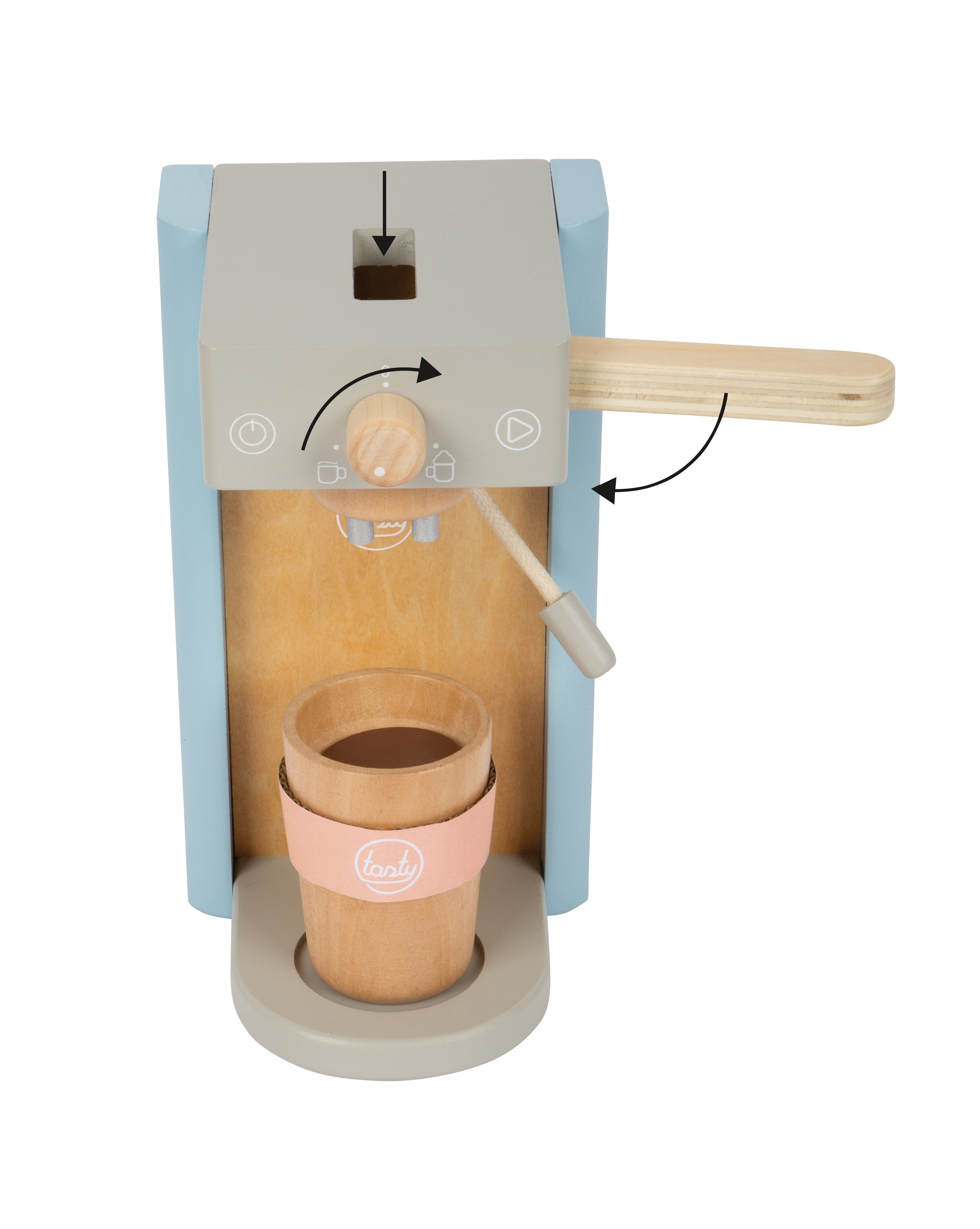 Kaffeemaschinen-Set „tasty“ für Kinder