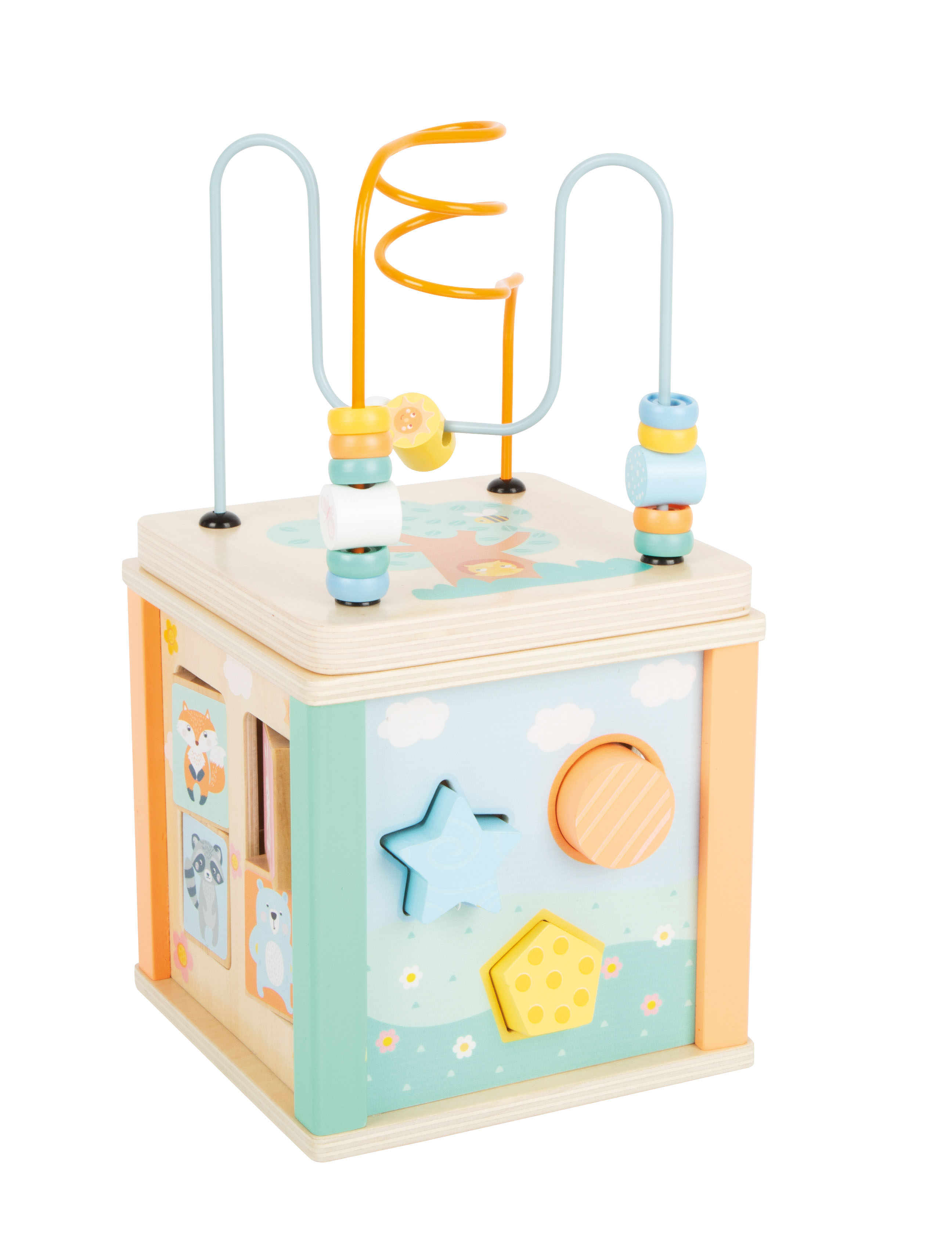 Motorikwürfel Pastell für Kinder