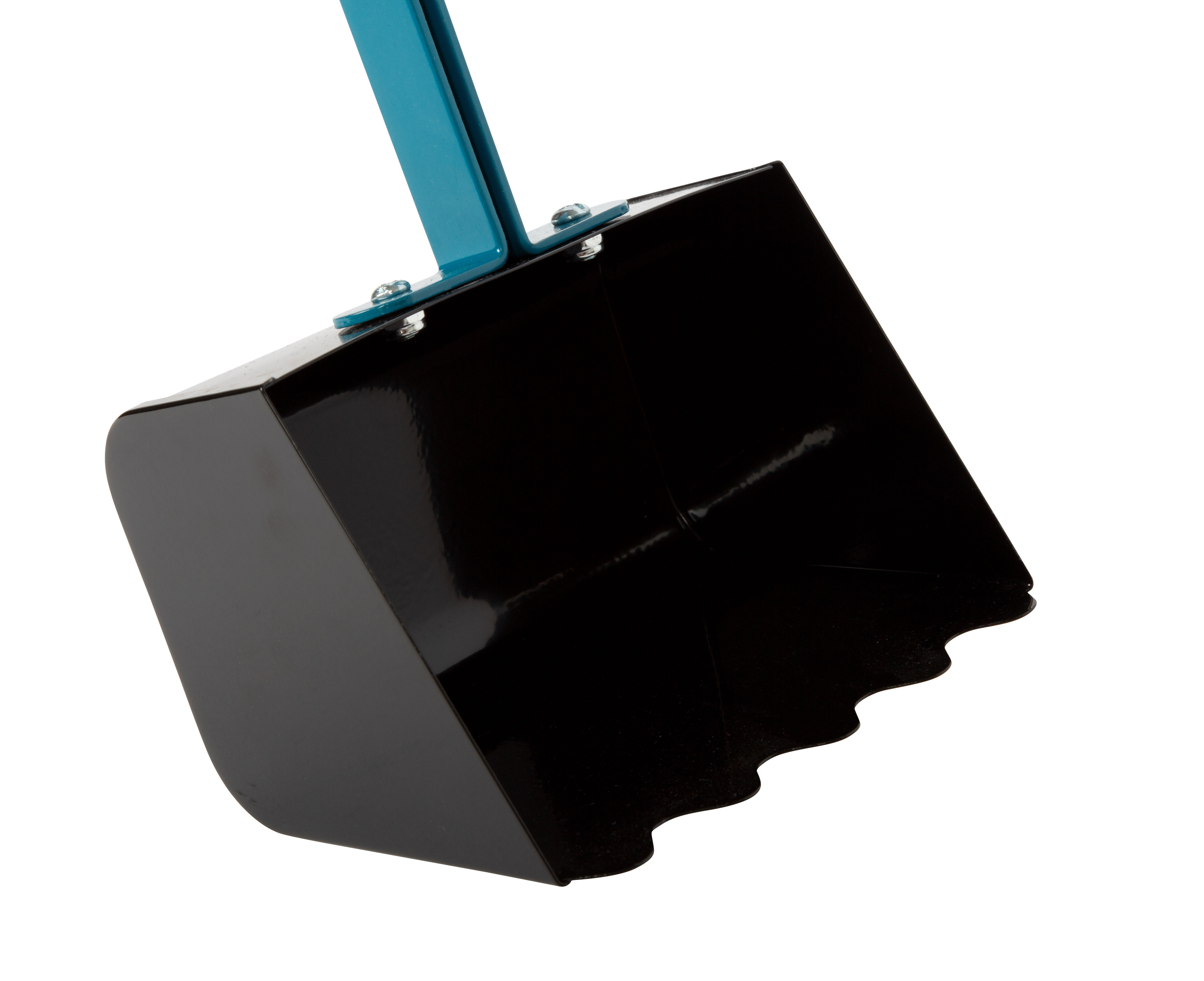 Schwarze Bagger-Schaufel aus Metall vom Kinder-Bagger