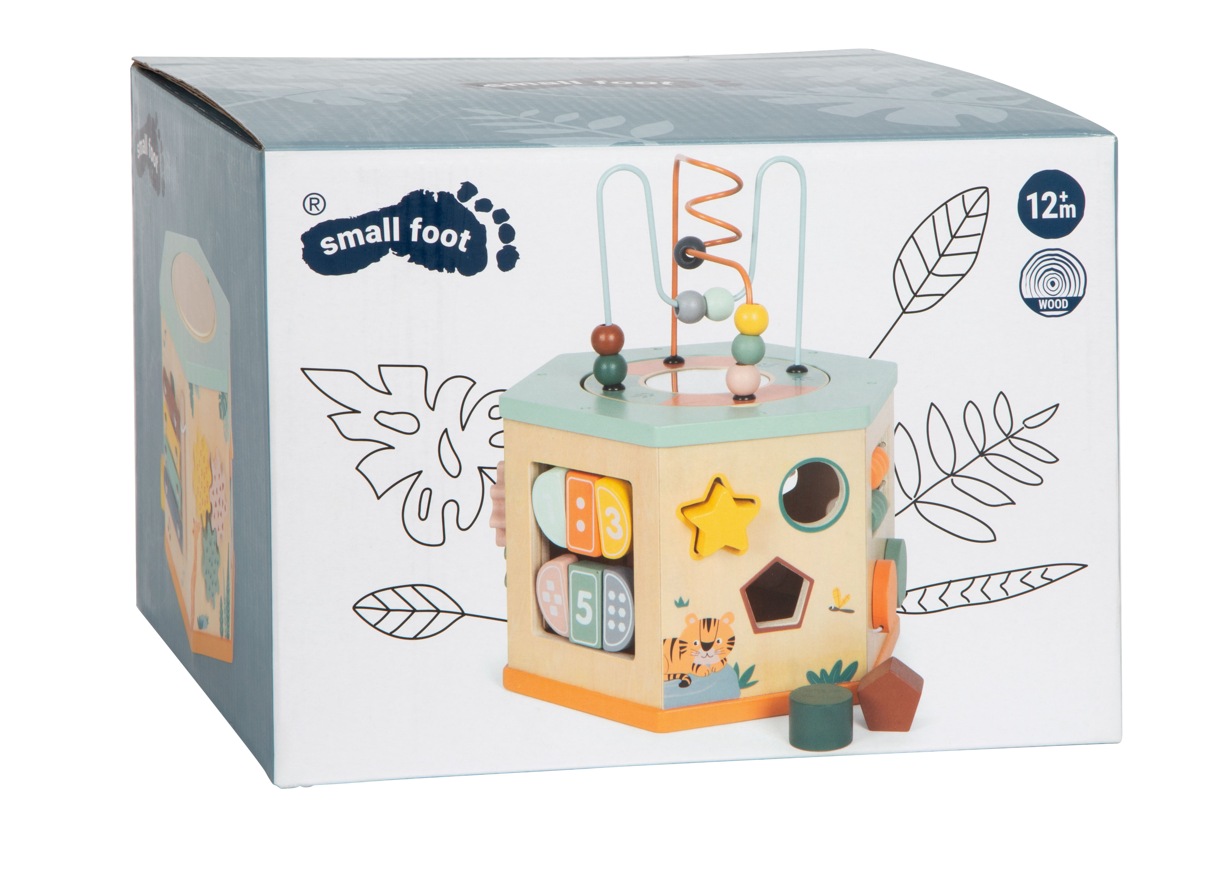 Motorikschleife mit Zahlenspiel für Kinder