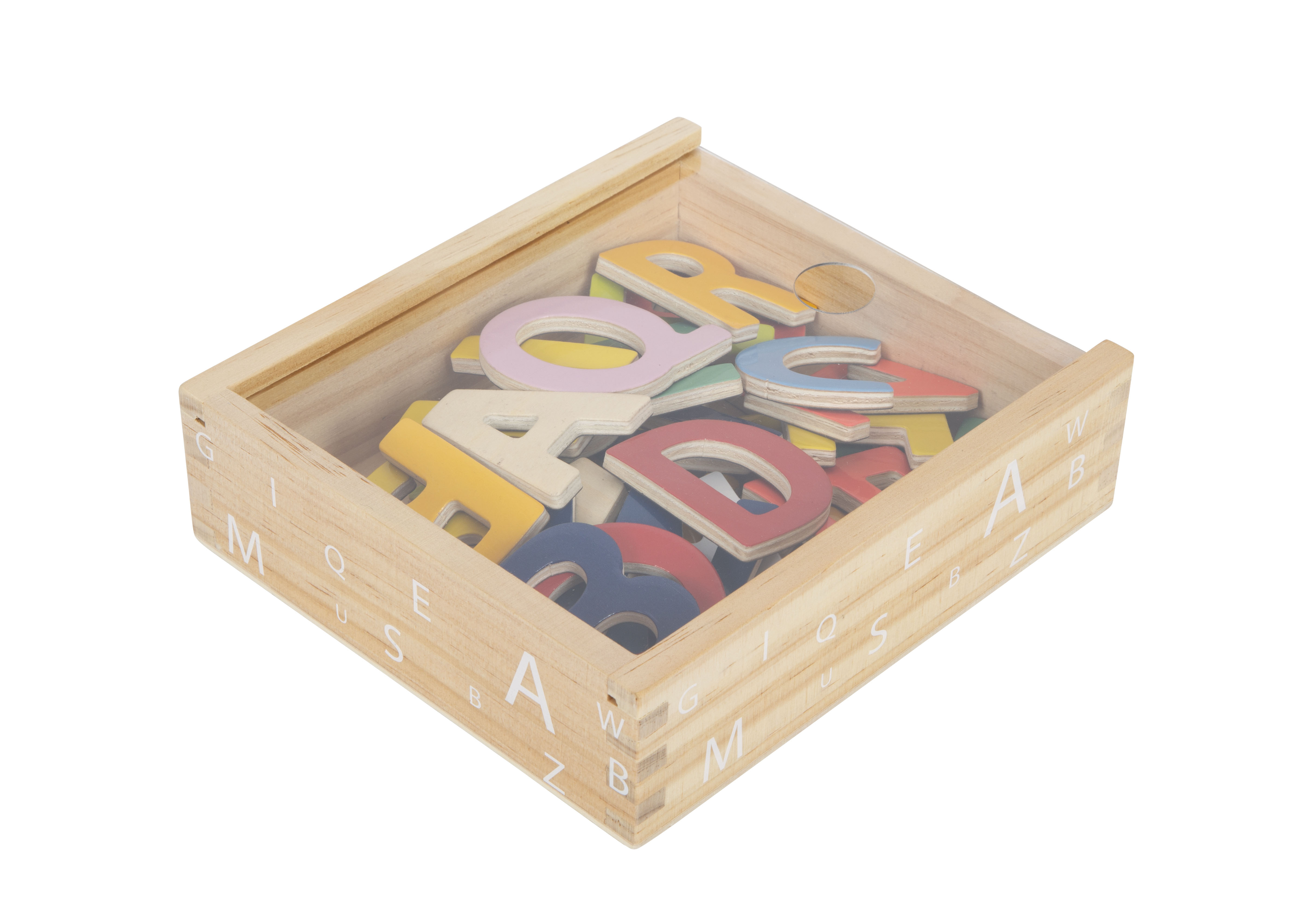 Bunte Magnetbuchstaben „Educate“ für Kinder