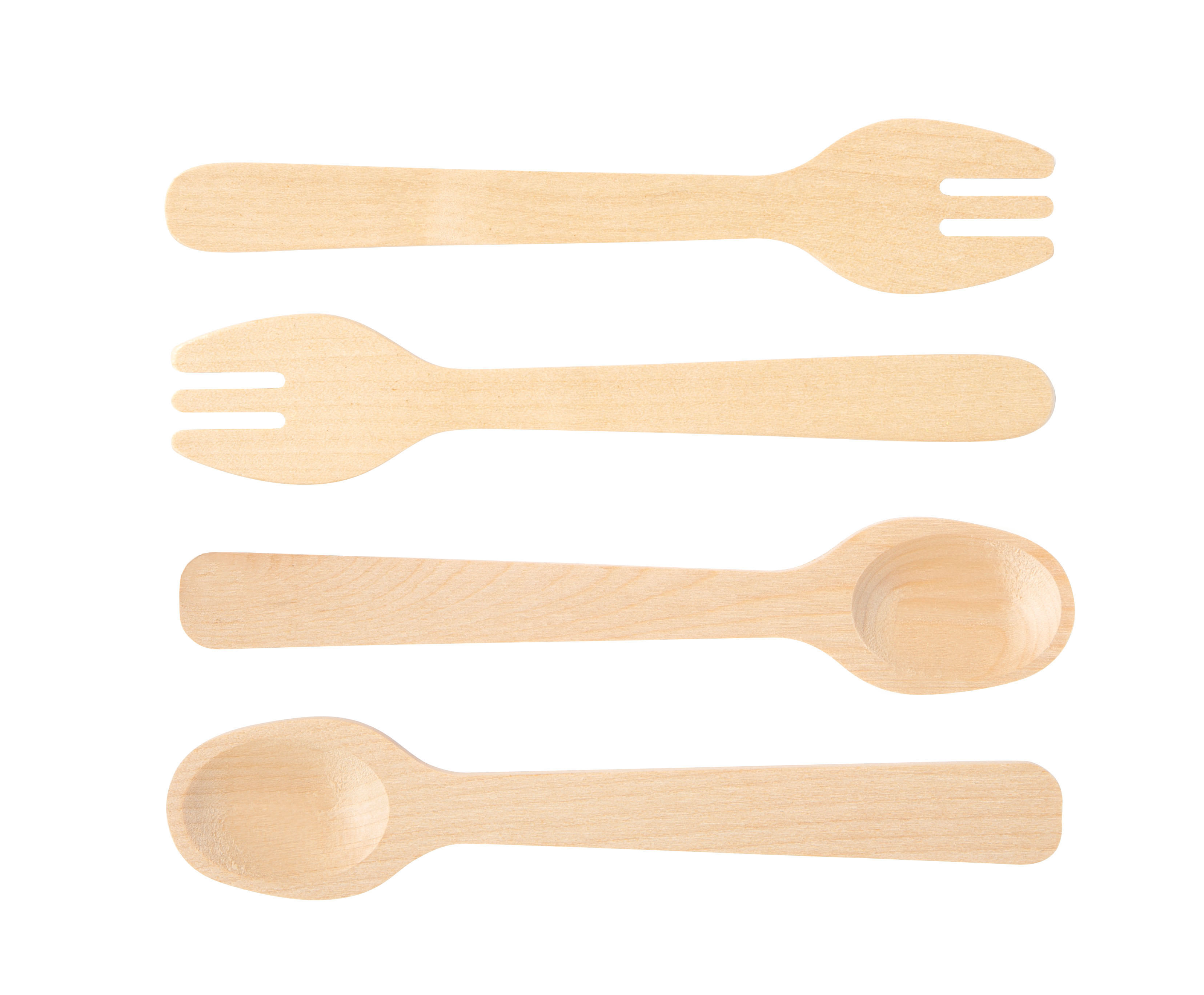 Pasta-Spielset mit Gabeln und Löffeln