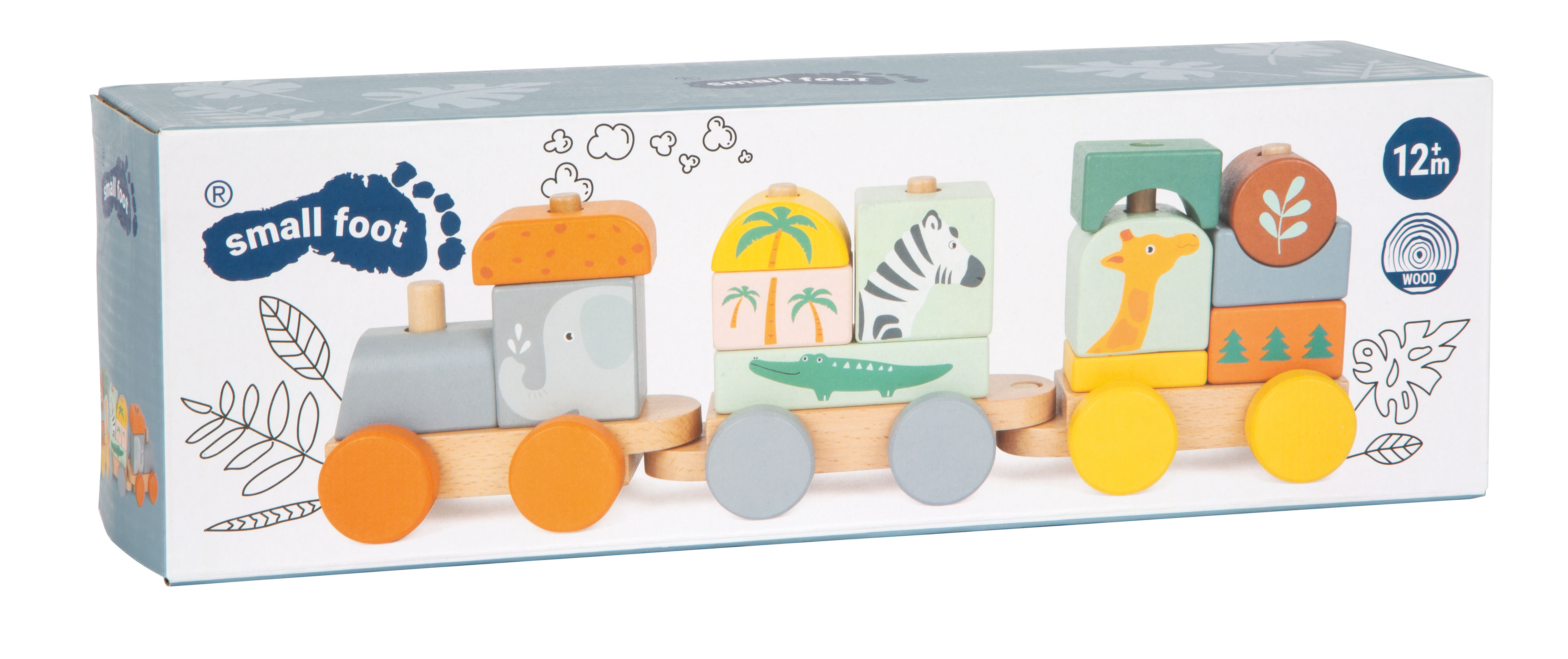 small foot Verpackung von Safari Holzzug