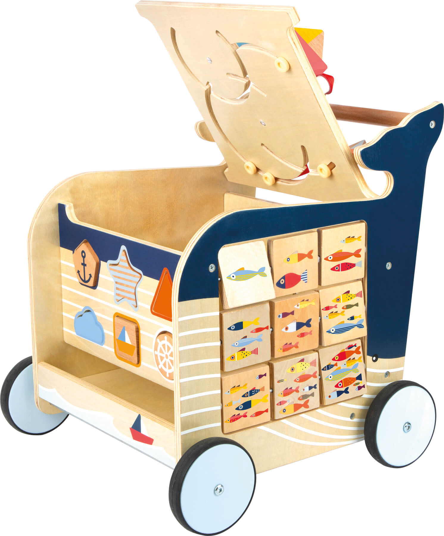 Lauflernwagen Wal für Kinder