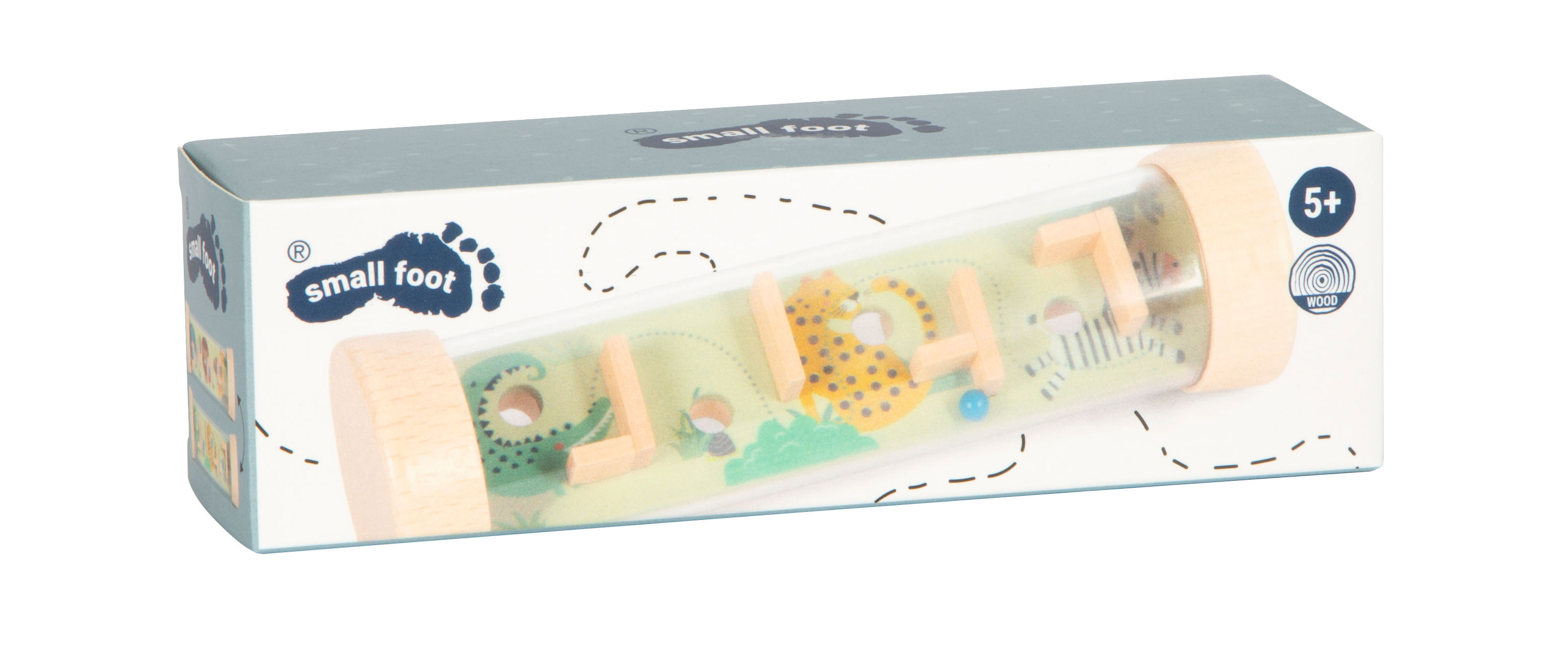 Geduldsspiel Kugellabyrinth in Röhre für Kinder